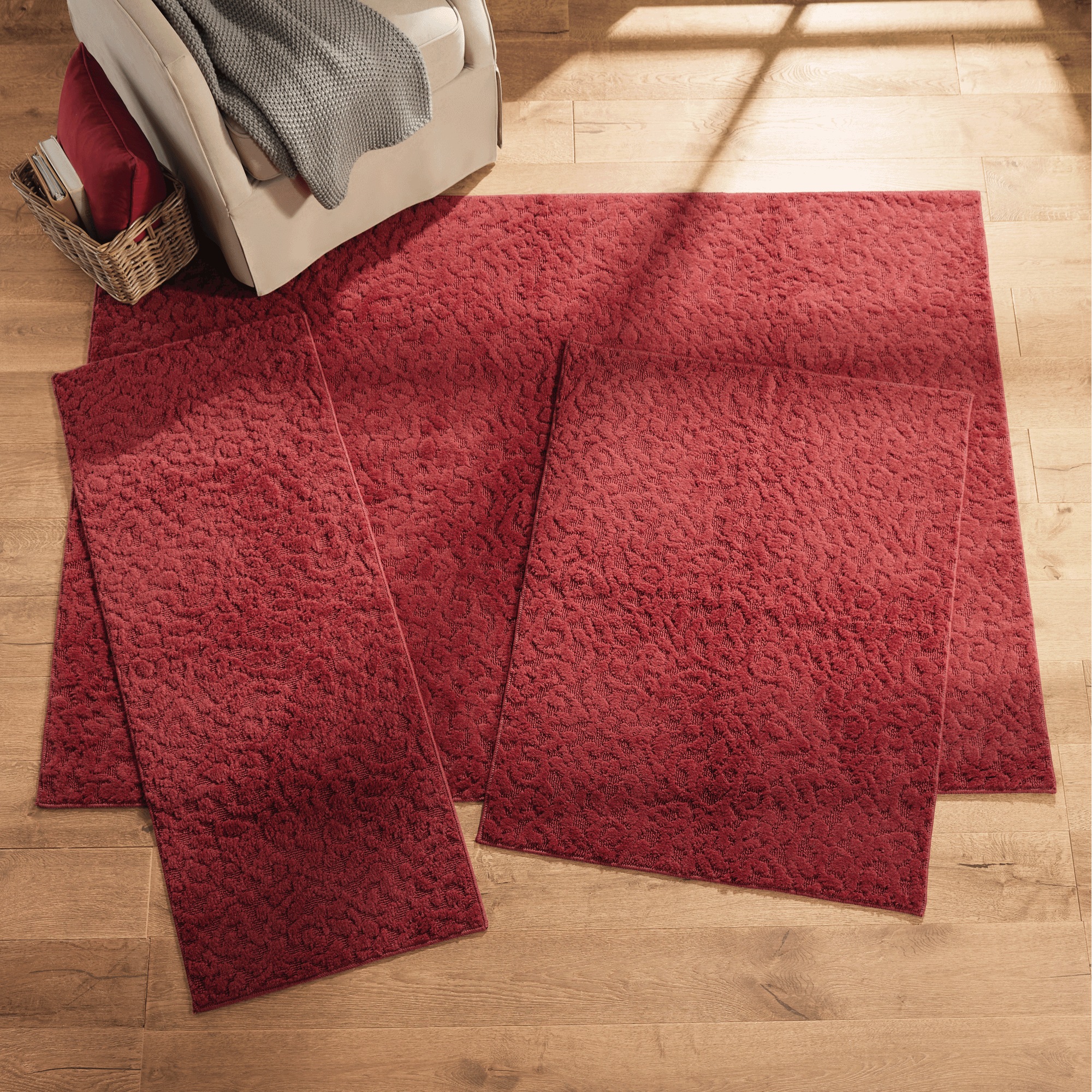 Ivy Solid High/Low Rug