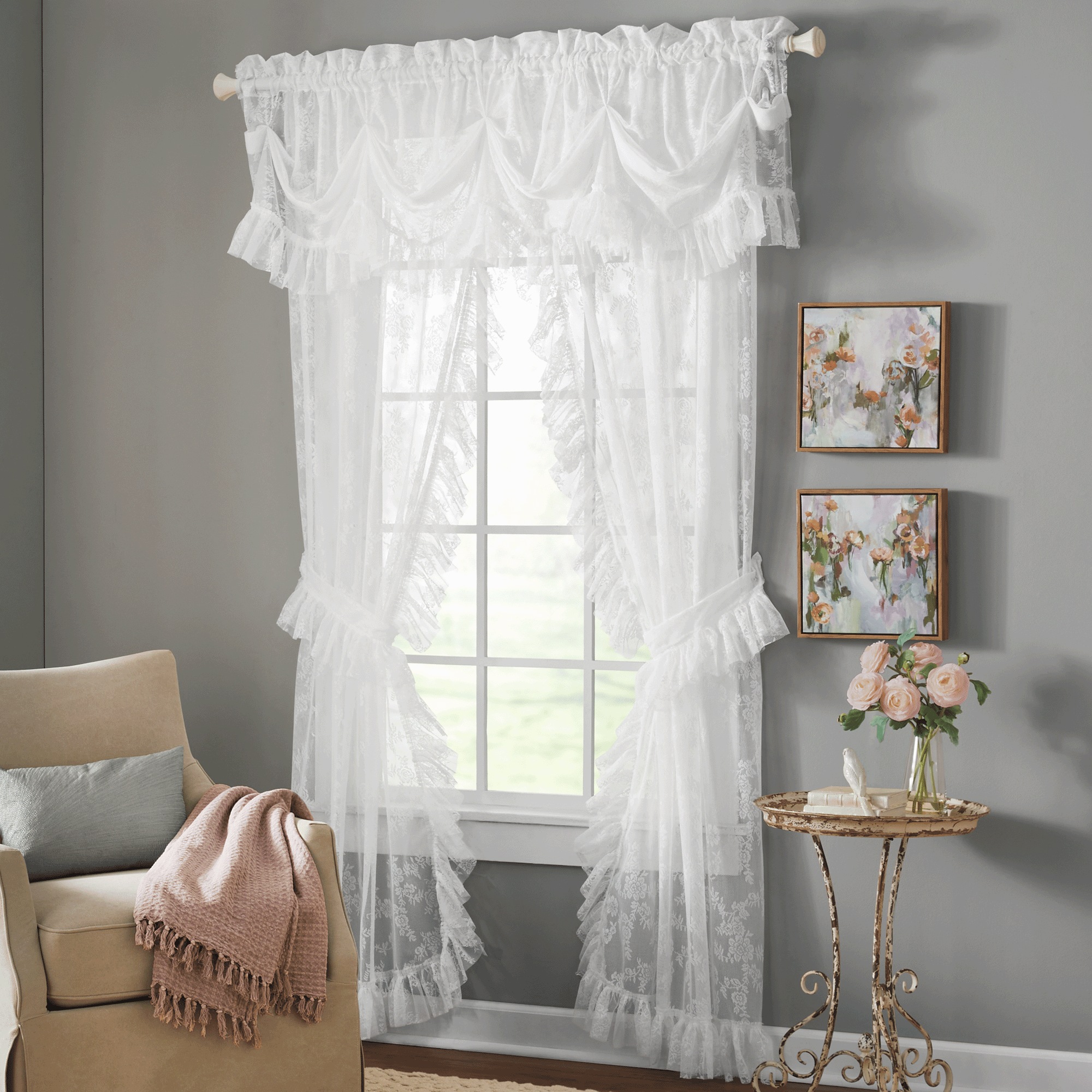 Mayfair Lace Window Treatments