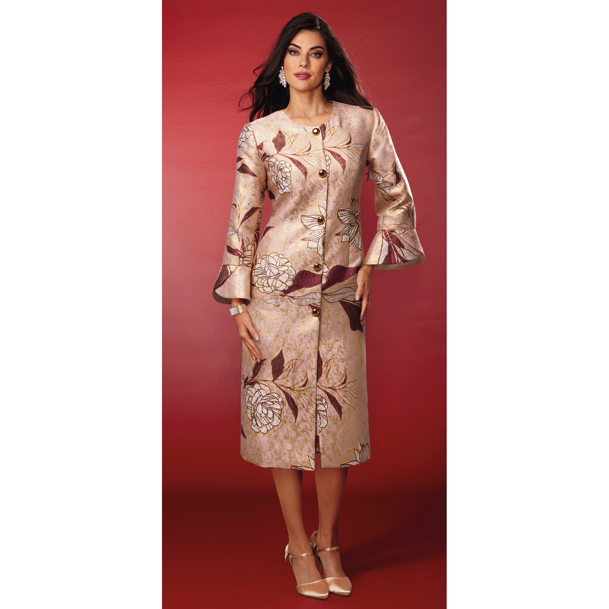 Regina Floral Jacket Dress