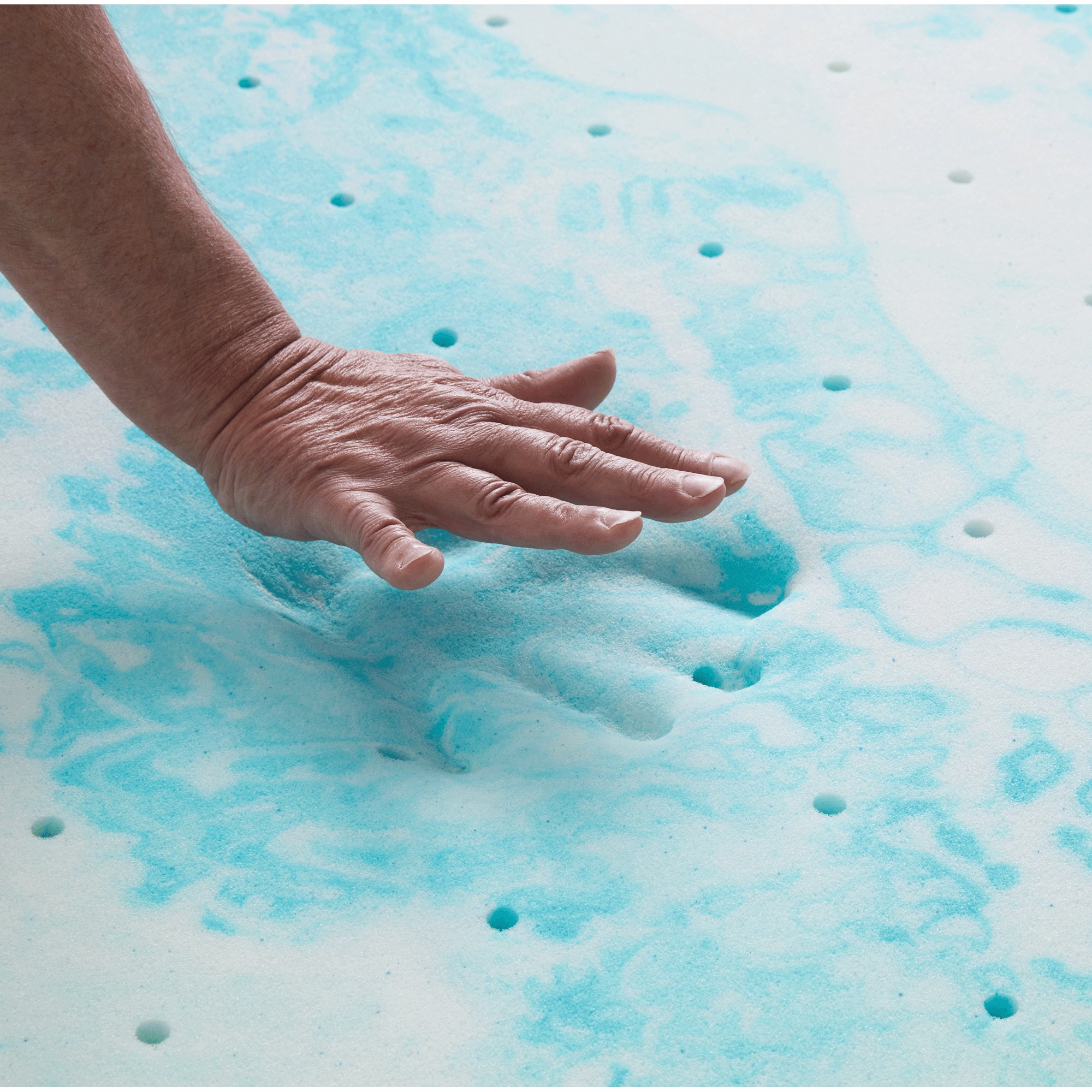 Sleep Connection 3 1/2-Inch Cooling Foam Topper 2 Sleep Connection 3 1/2-Inch Cooling Foam Topper