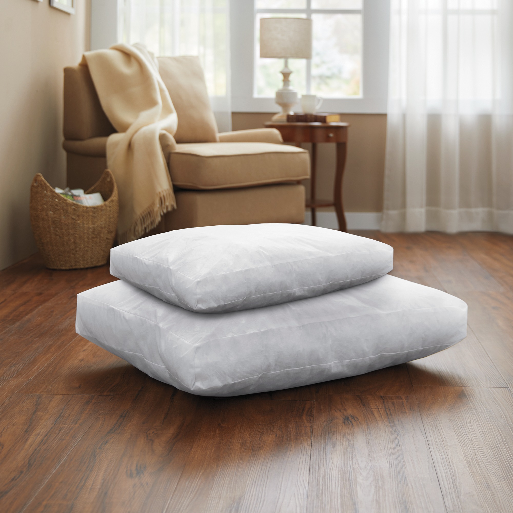 Pet Bed Insert and Fleece Pet Bed Cover