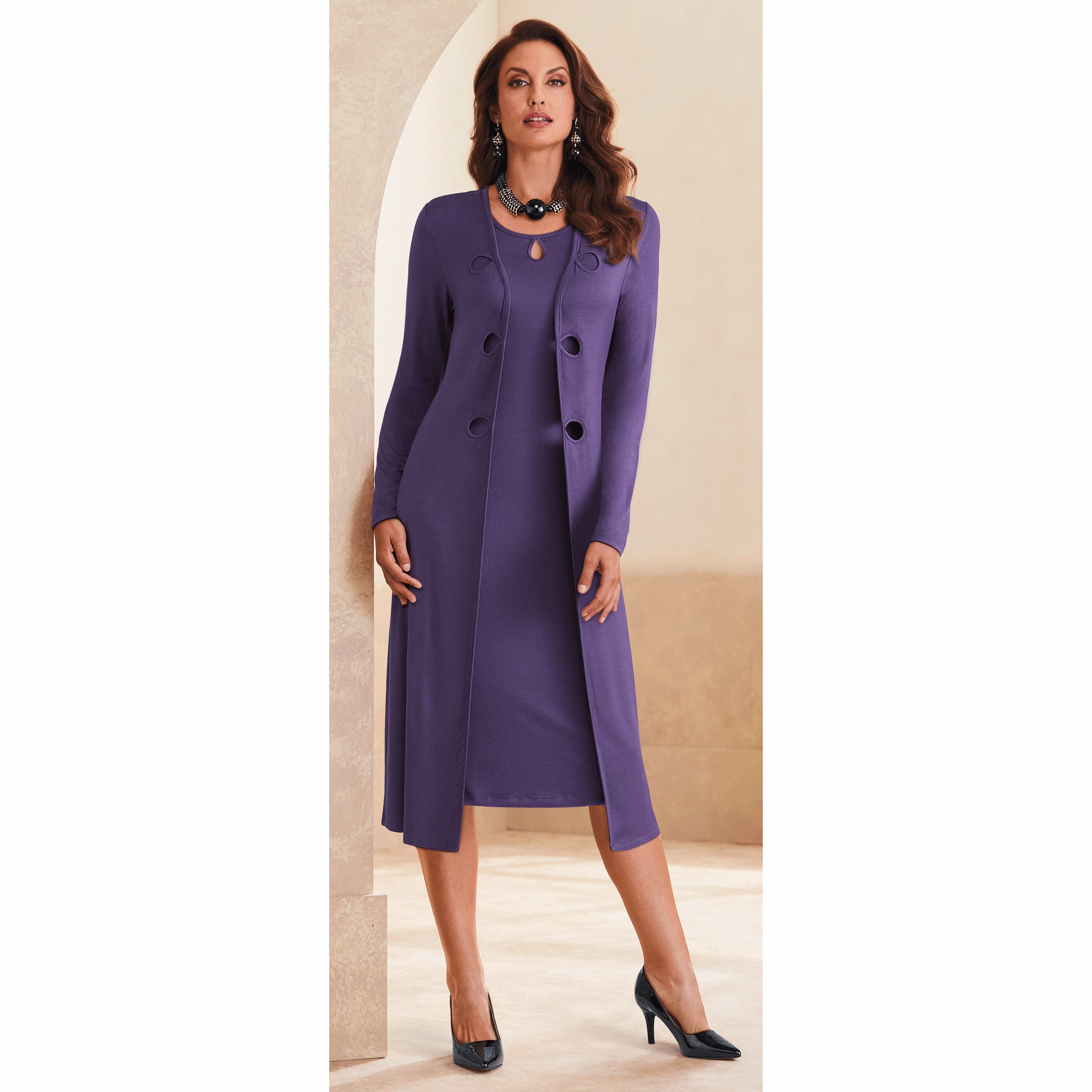 Karole Cutout Jacket Dress