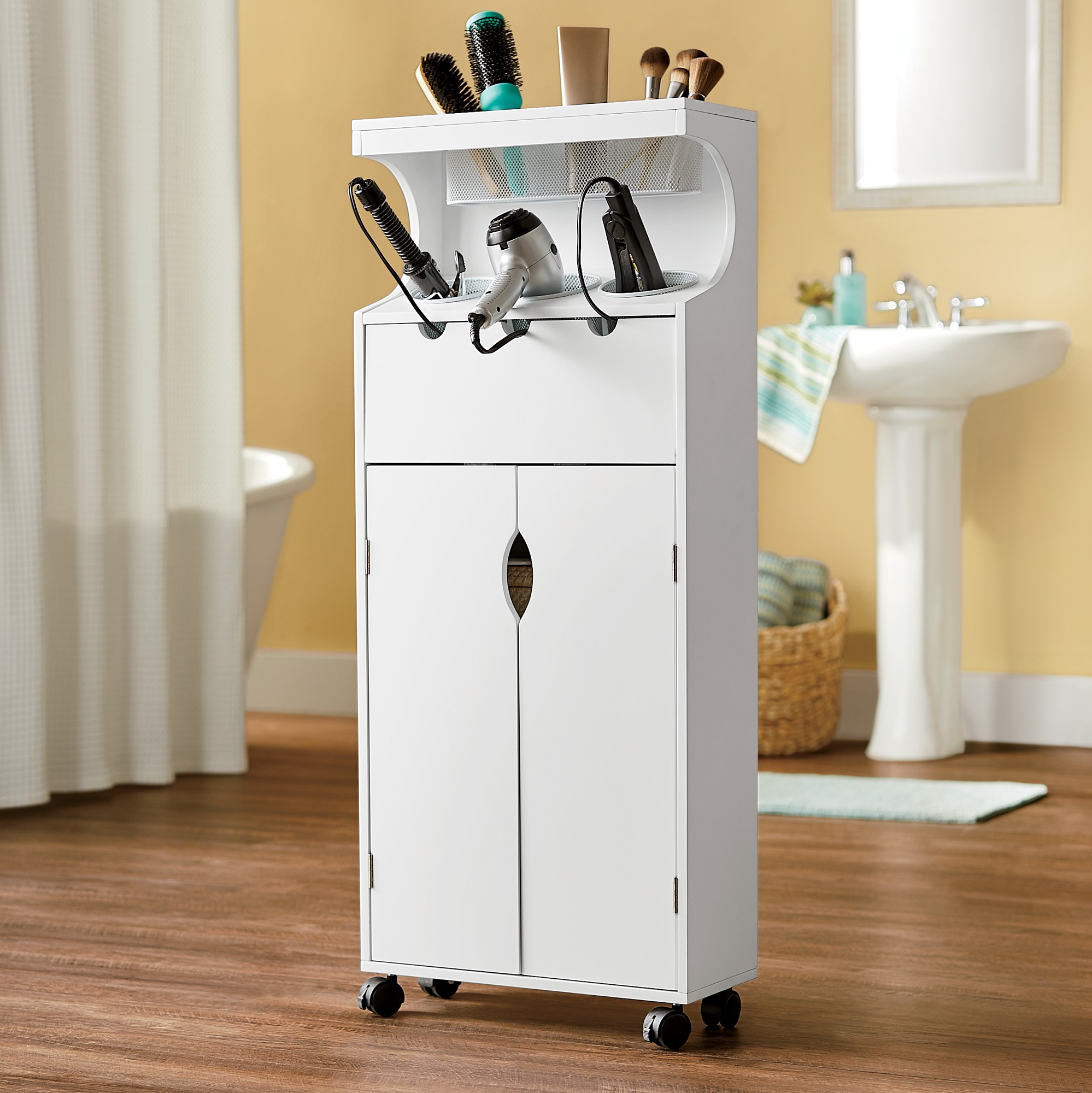 Powered Bath Cabinet