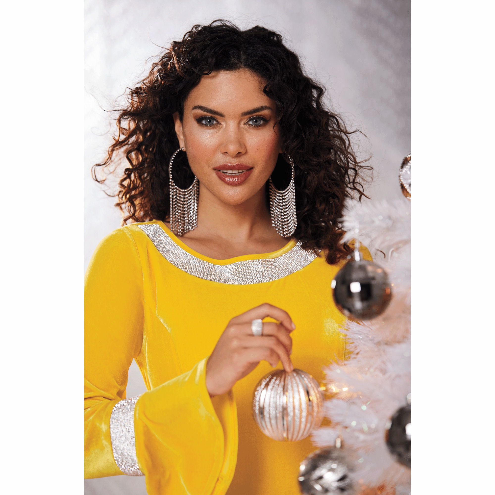 Rhinestone Velvet Dress 5 Rhinestone Velvet Dress