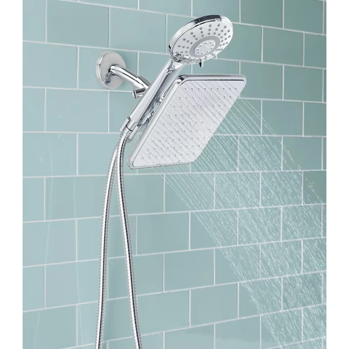 5-Function Rainfall Showerhead & Wand