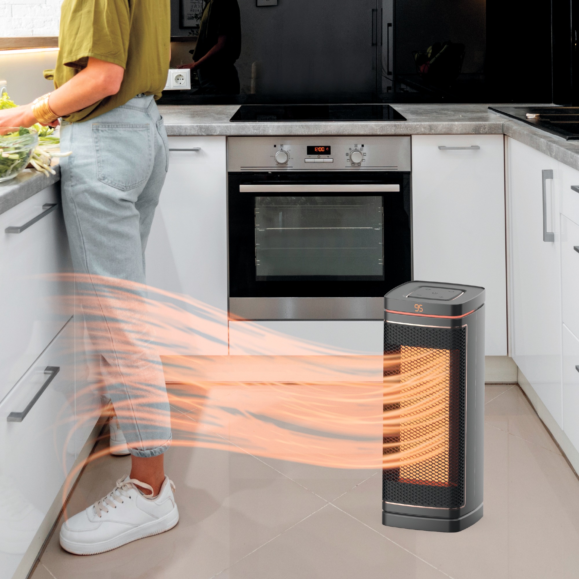 Handy Heater Copper Core Tower