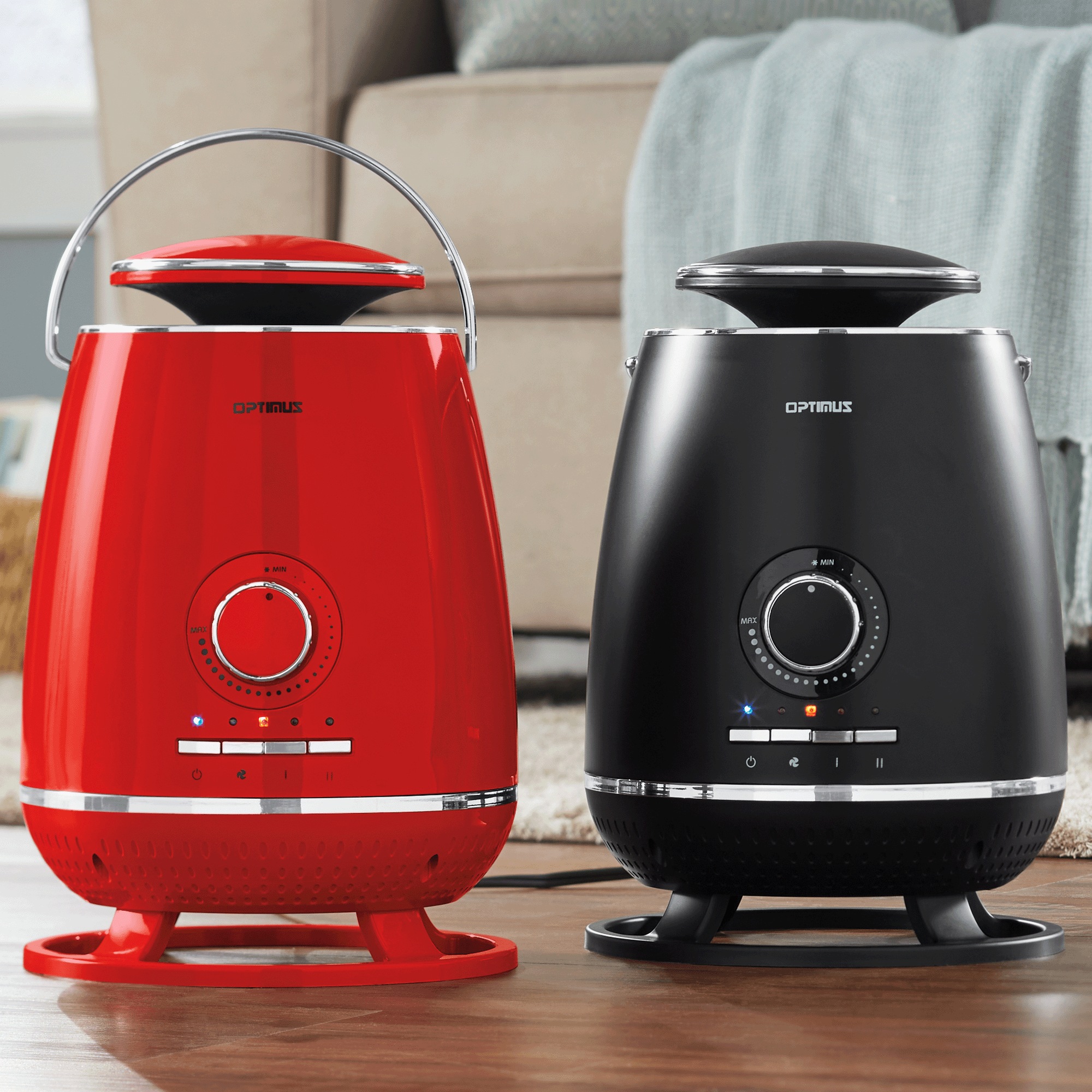 Optimus Portable 360-Surround Heater with Thermostat