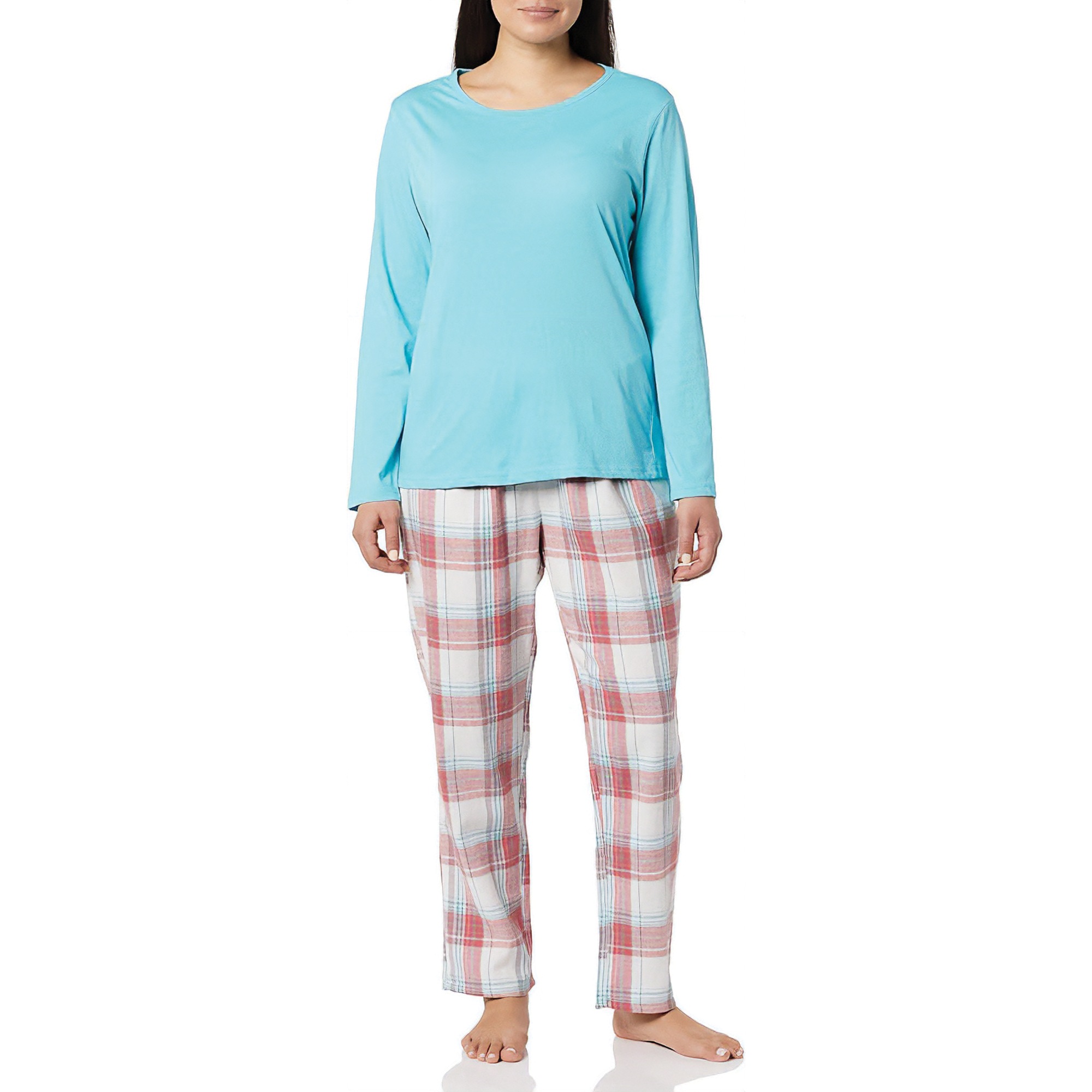 Women's Plaid Flannel PJ Set