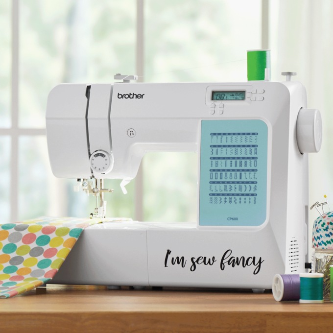 Personalized Brother 60-Stitch Computerized Sewing Machine