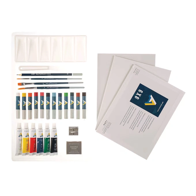 Art Alternatives Get Started 29-Piece Oil Paint Set