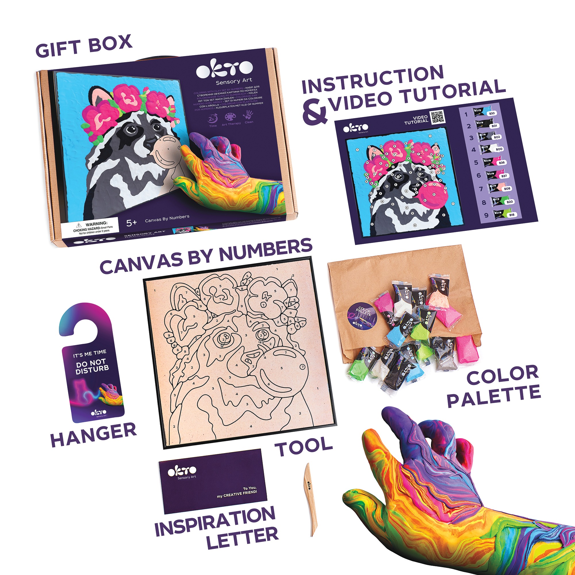 Clay by the Numbers Kit