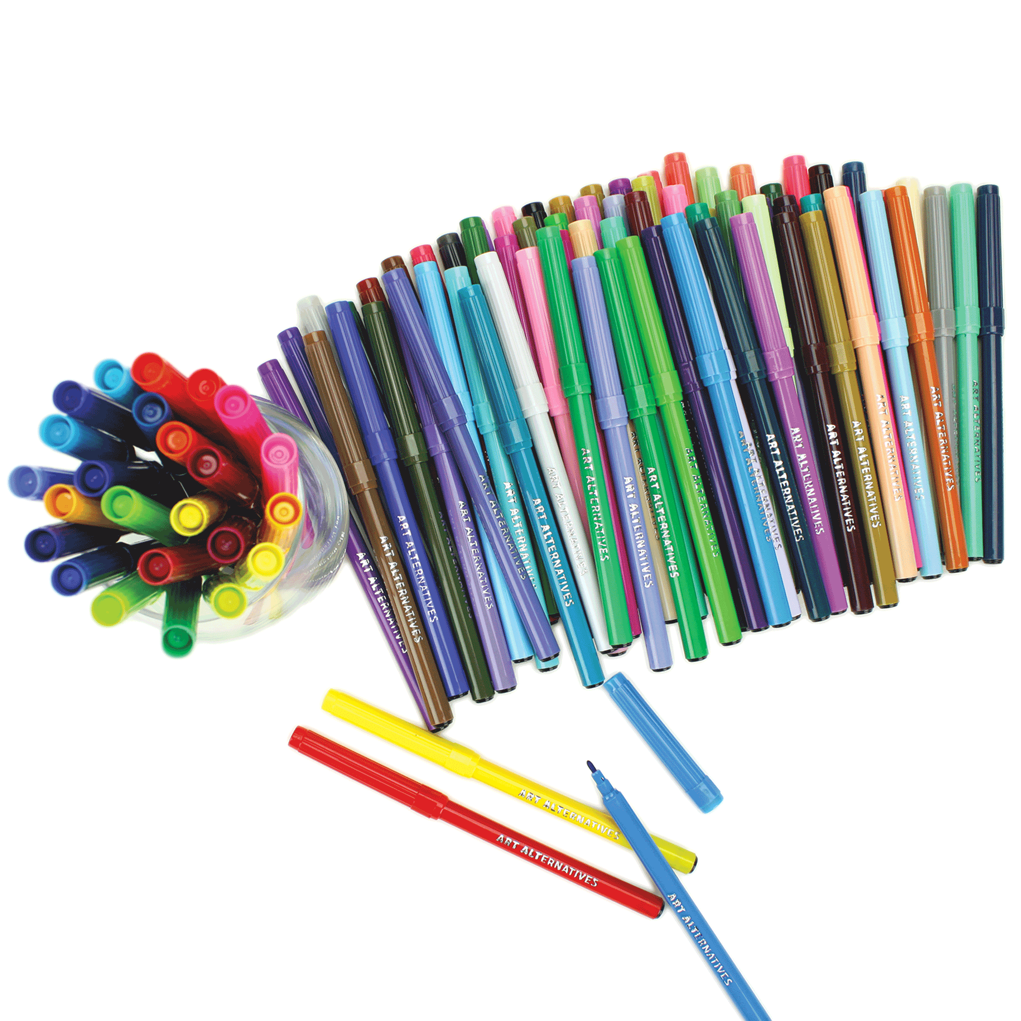 Art Alternatives 100-Piece Marker Set
