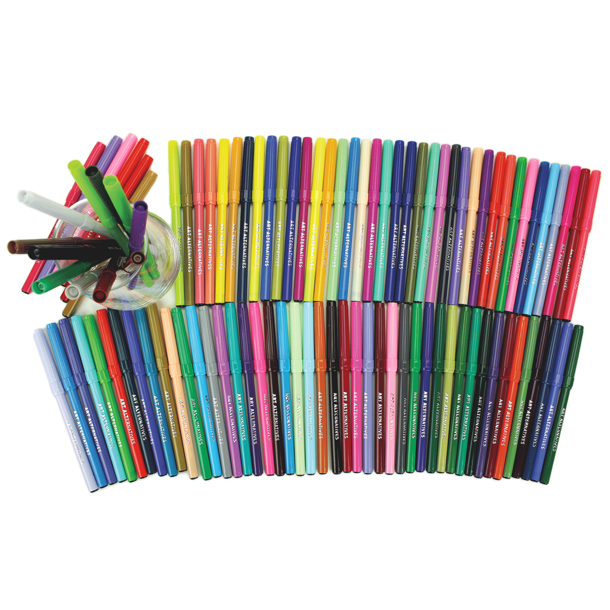Art Alternatives 100-Piece Marker Set