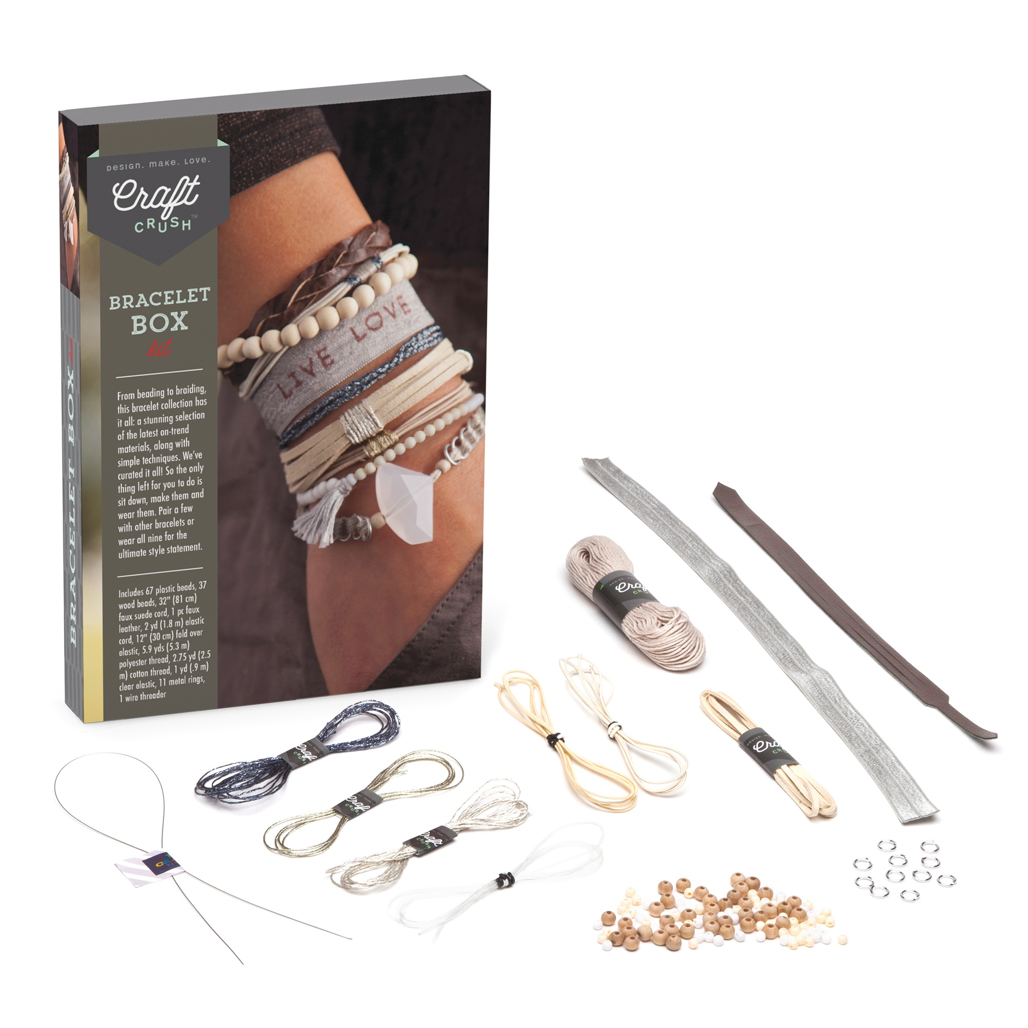 Craft Crush Bracelet Box Kit 7 Craft Crush Bracelet Box Kit