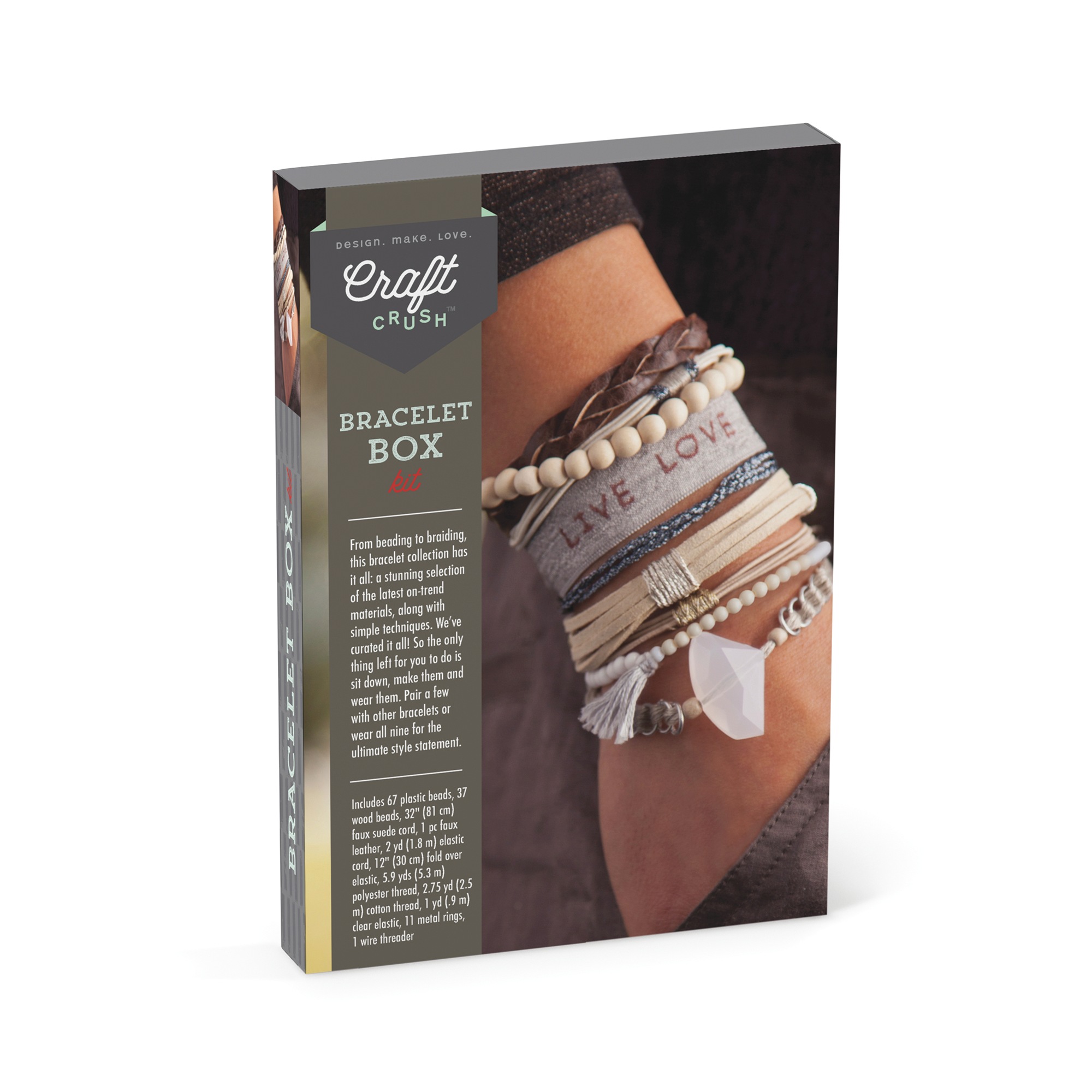 Craft Crush Bracelet Box Kit 8 Craft Crush Bracelet Box Kit