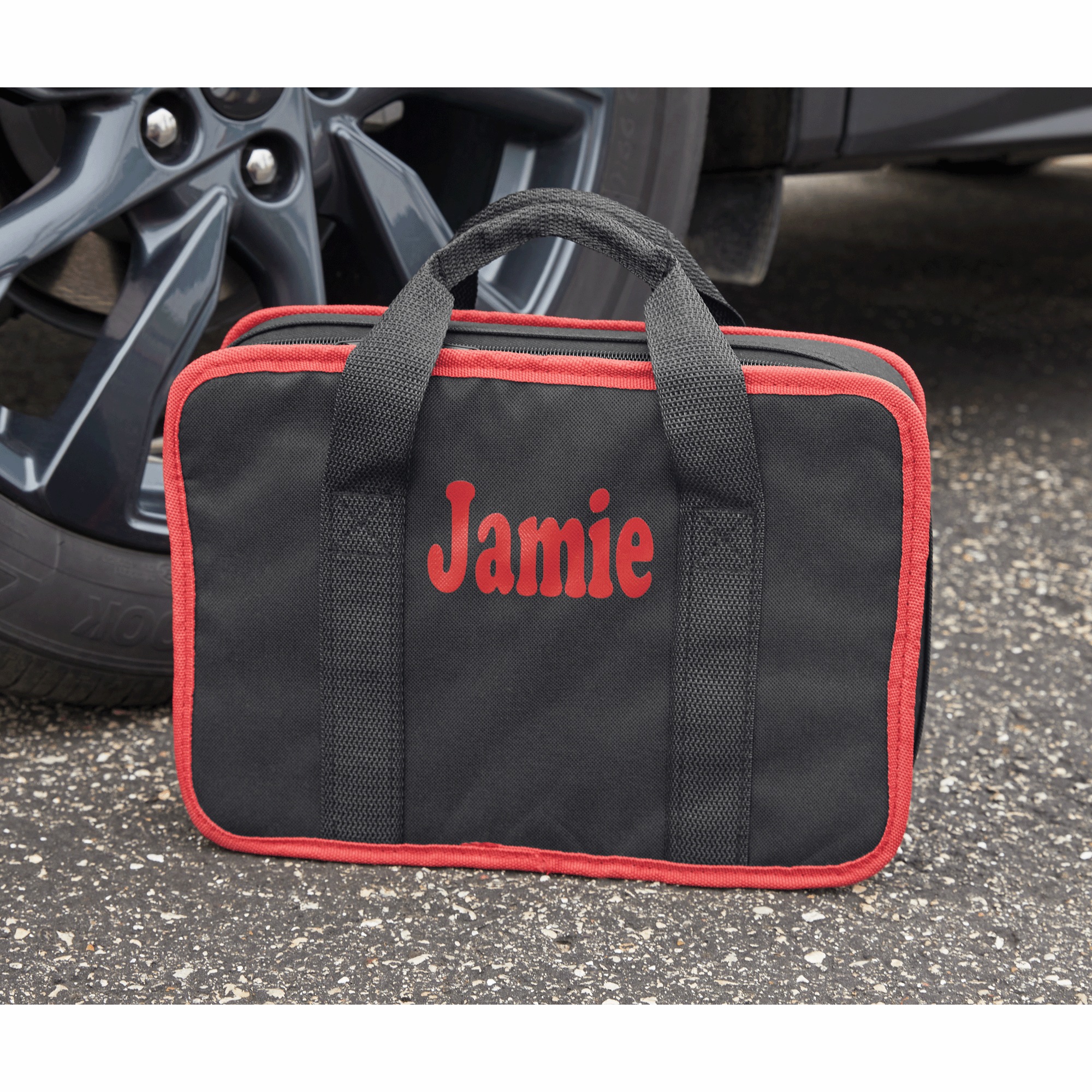 Personalized Cordless Tire Inflator with Digital Gauge, 6-foot Hose, Carrying Case