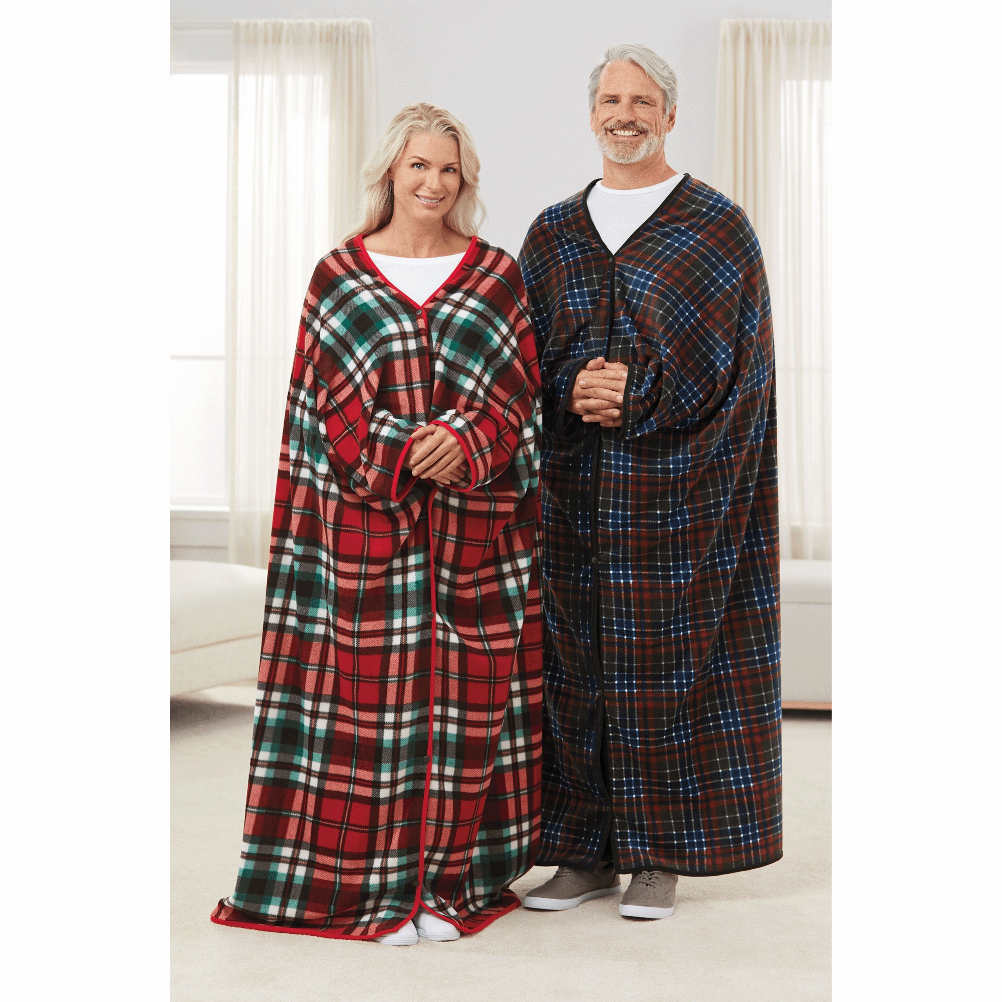 Polar Fleece Blanket Robe