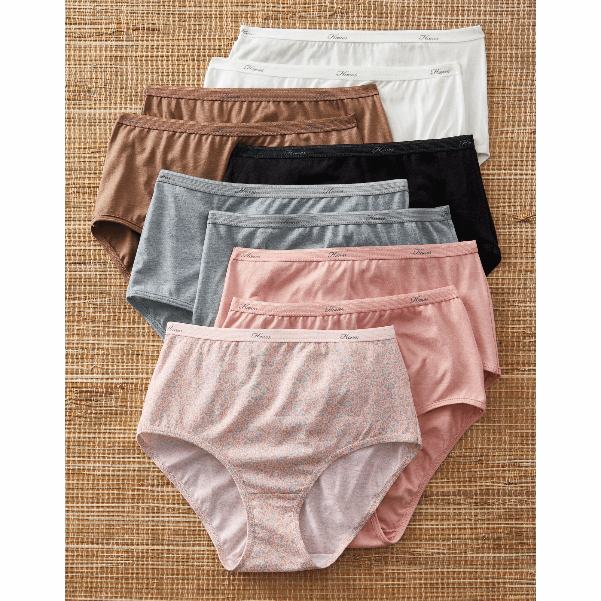 Hanes 10-Pack Cotton Brief