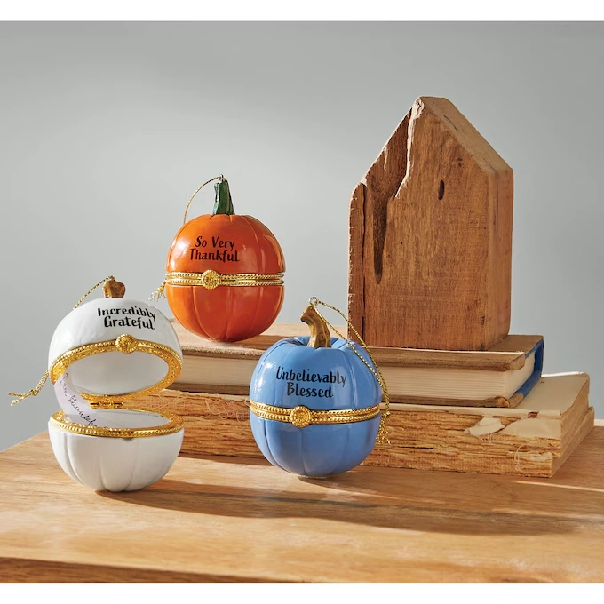 Harvest Trinket Box Ornament