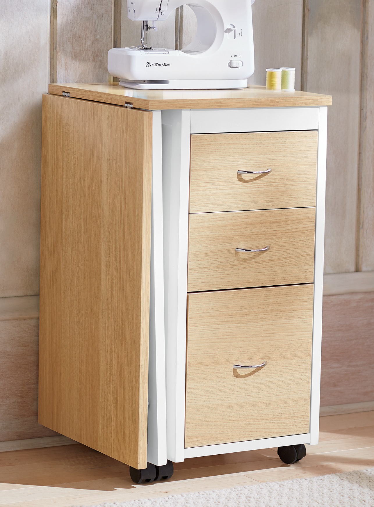 Drop-Leaf Work Table