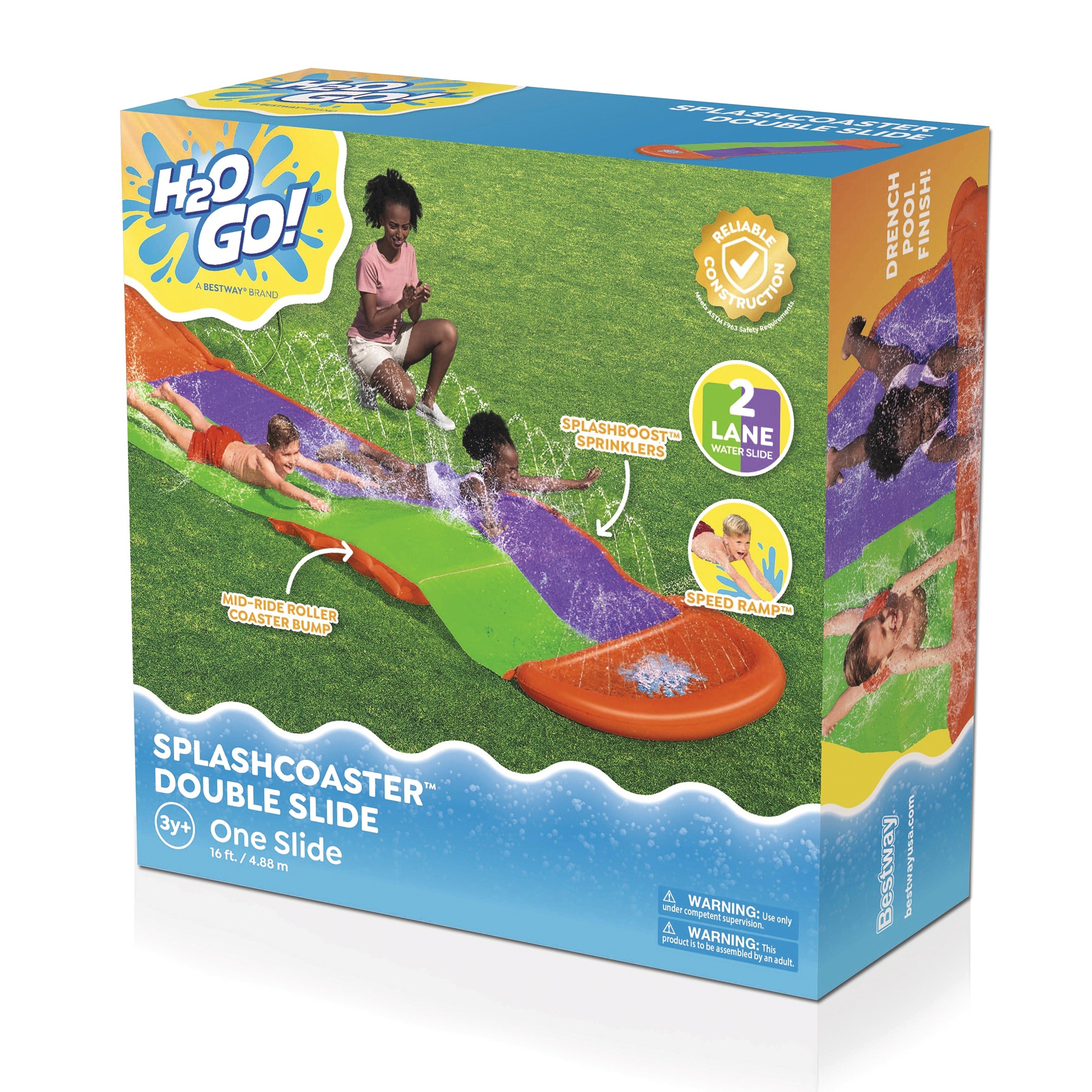 H20GO! Splashcoaster Double Slide