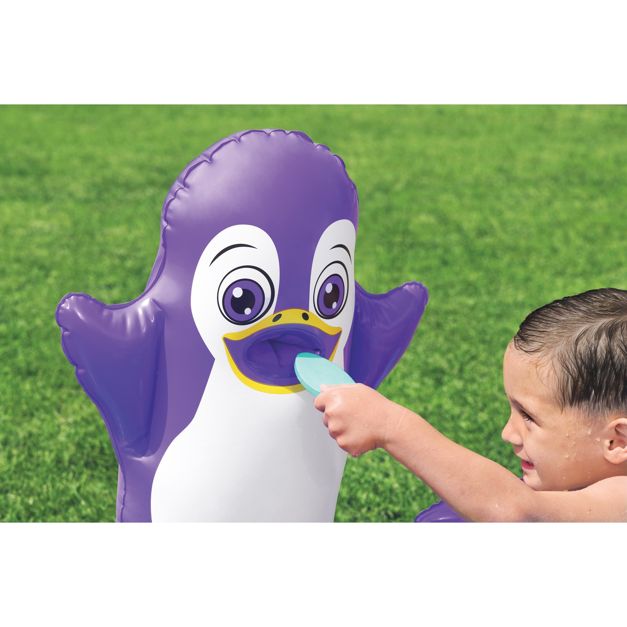Bestway H2OGO! Polar Pals Kids Inflatable Water Play Center 6 Bestway H2OGO! Polar Pals Kids Inflatable Water Play Center