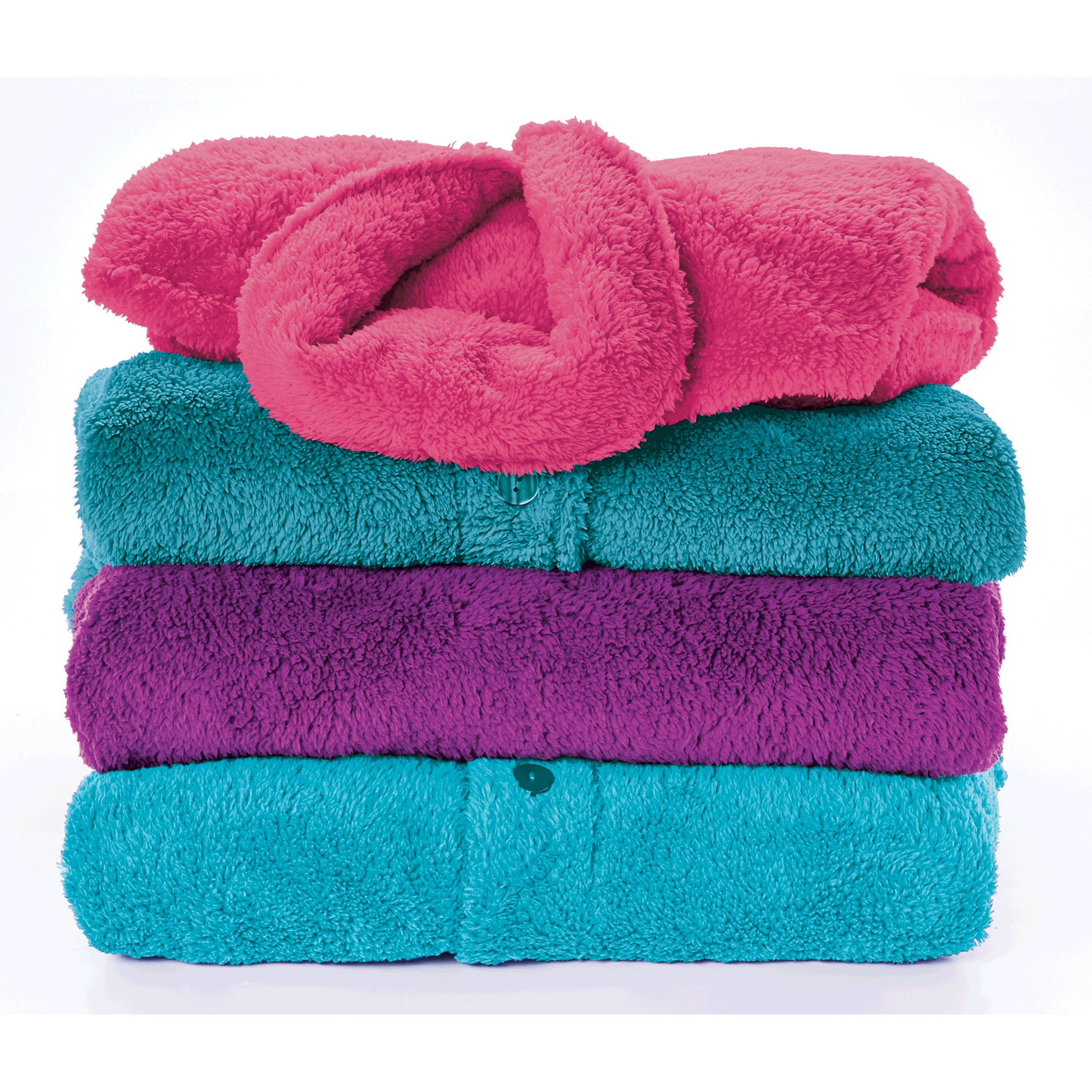 Fleece Wrap Robe