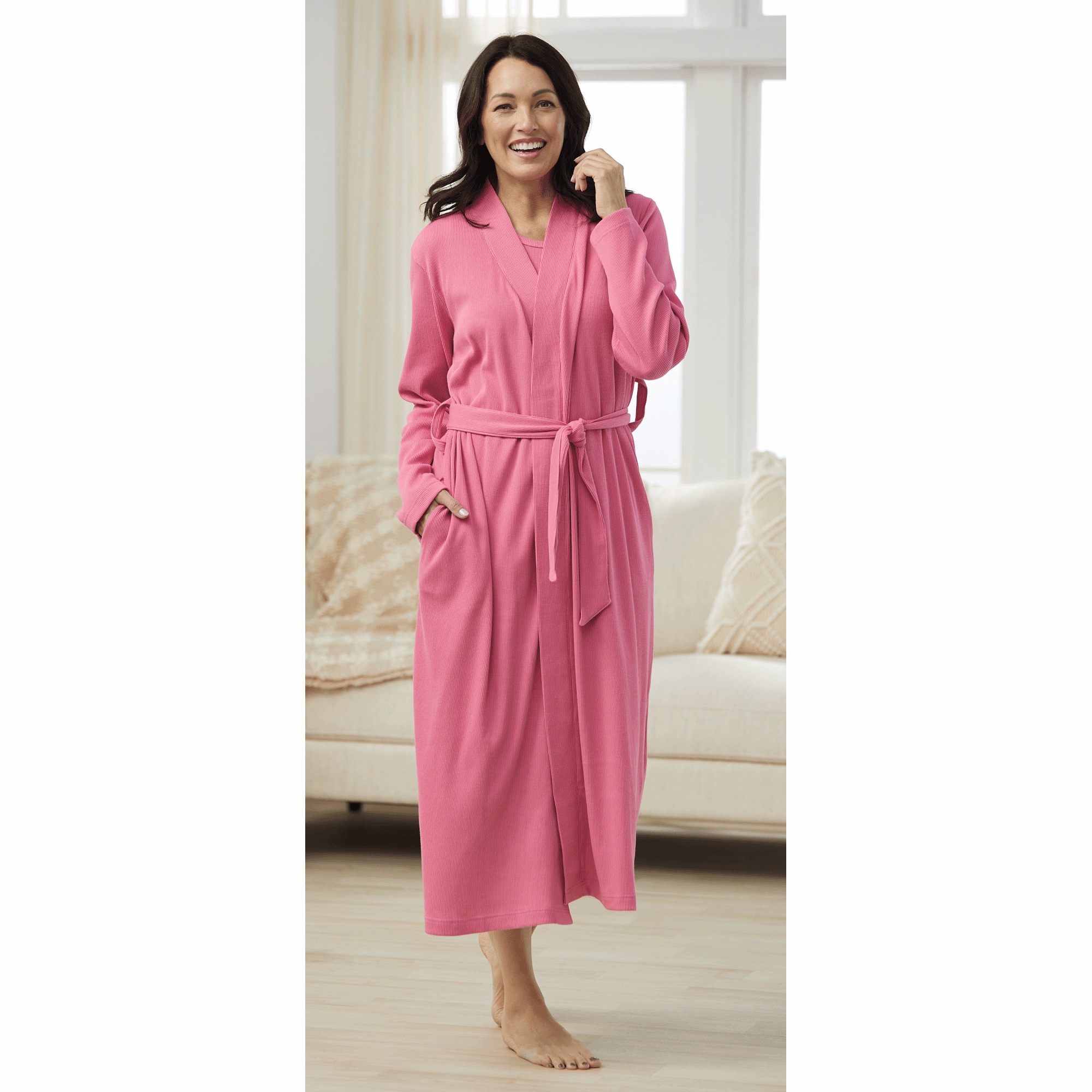 Wide-Rib Robe