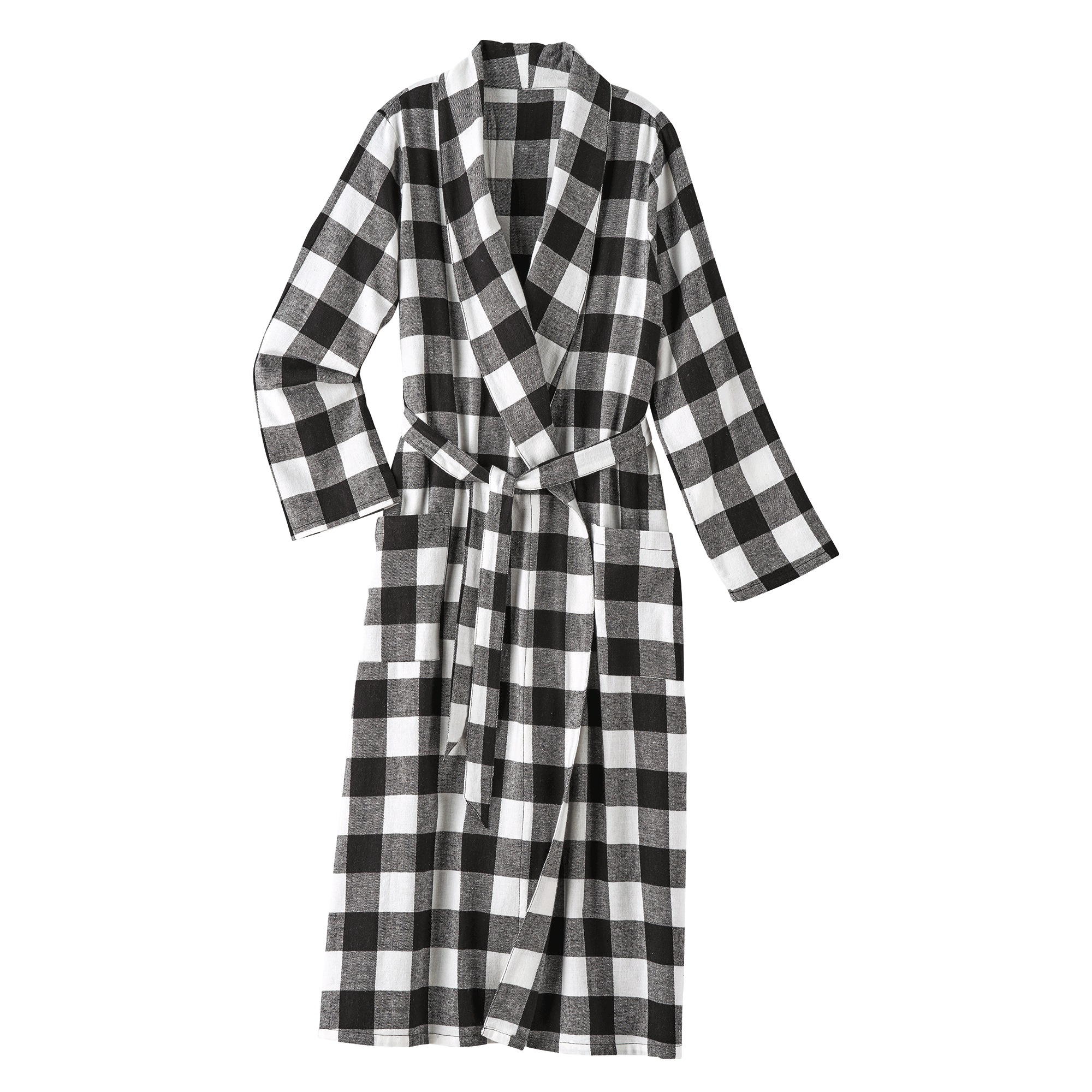 Women's Flannel Wrap Robe