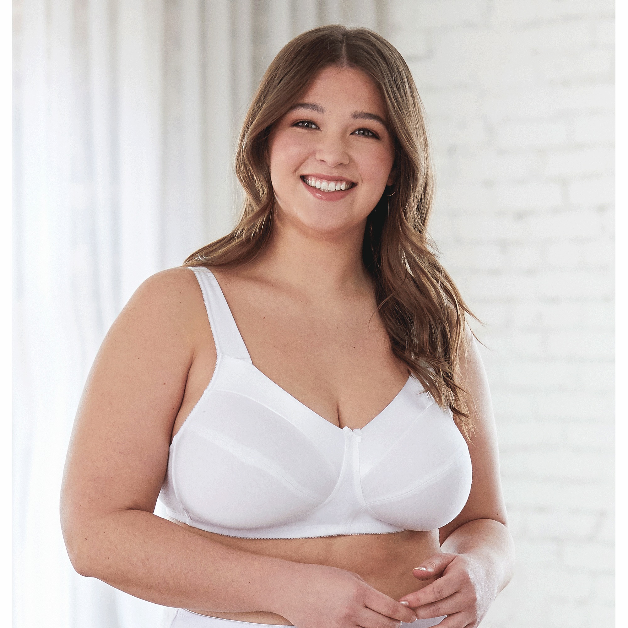 Bestform® Striped Wireless Cotton Bra