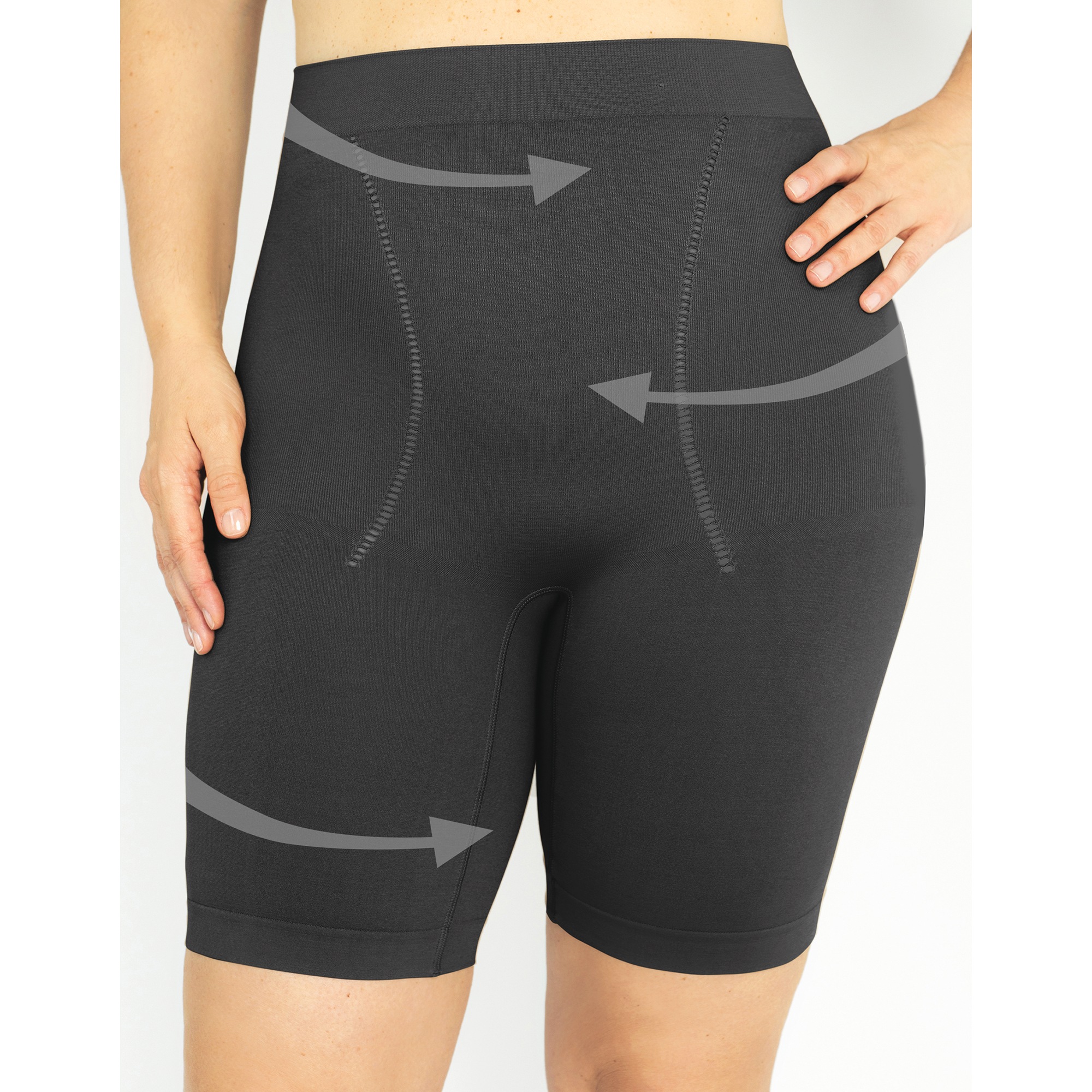 Instant Shaping® by Plusform® 2-pack Tummy, Hip & Thigh Shaper