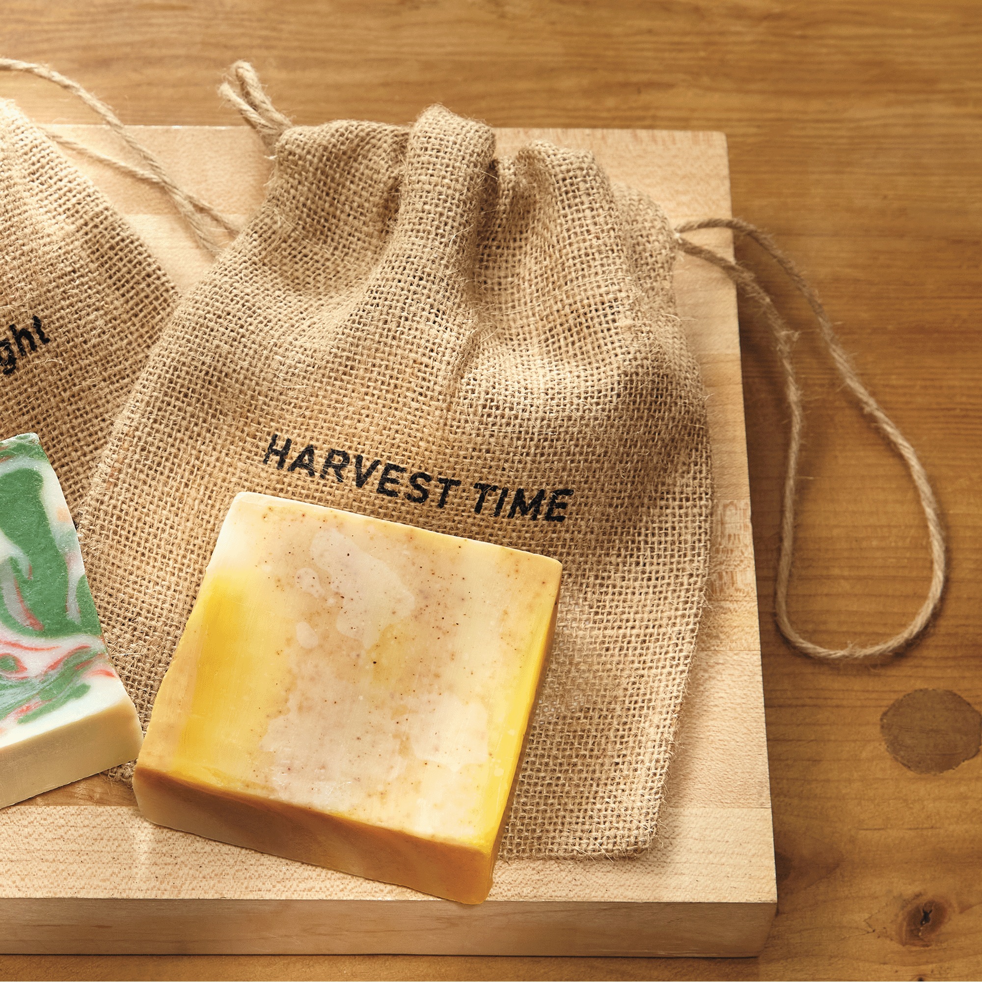 Seasonal Ombré Bar Soap with Bag