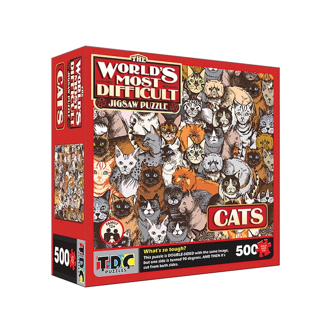 World's Most Difficult Jigsaw Puzzle - Cats