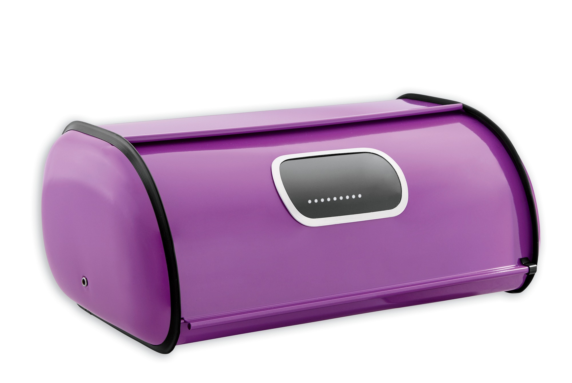 Ventilated Countertop Metal Breadbox with Window 7 Ventilated Countertop Metal Breadbox with Window
