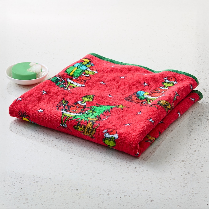 Grinch Hand Towel