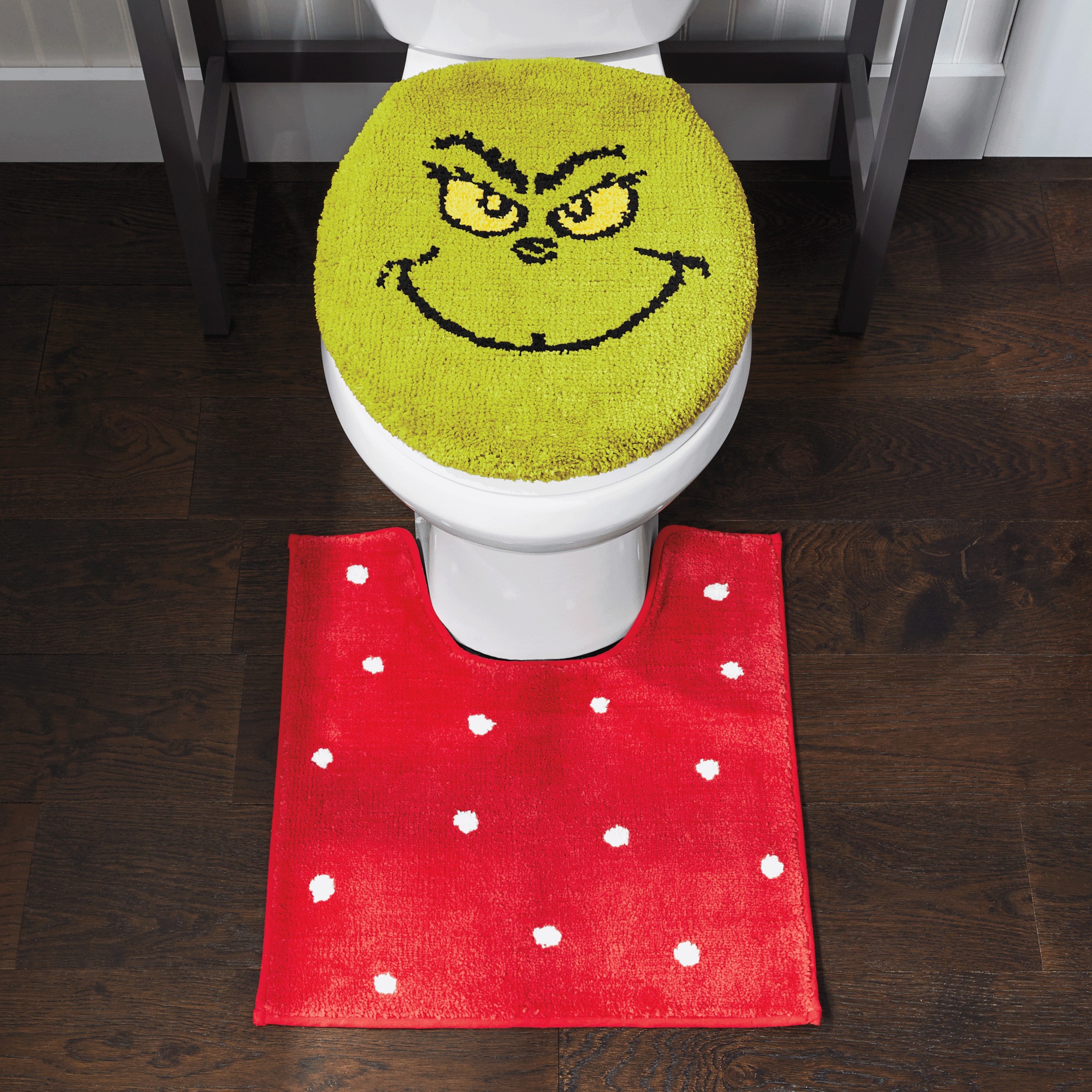 Grinch Toilet Décor