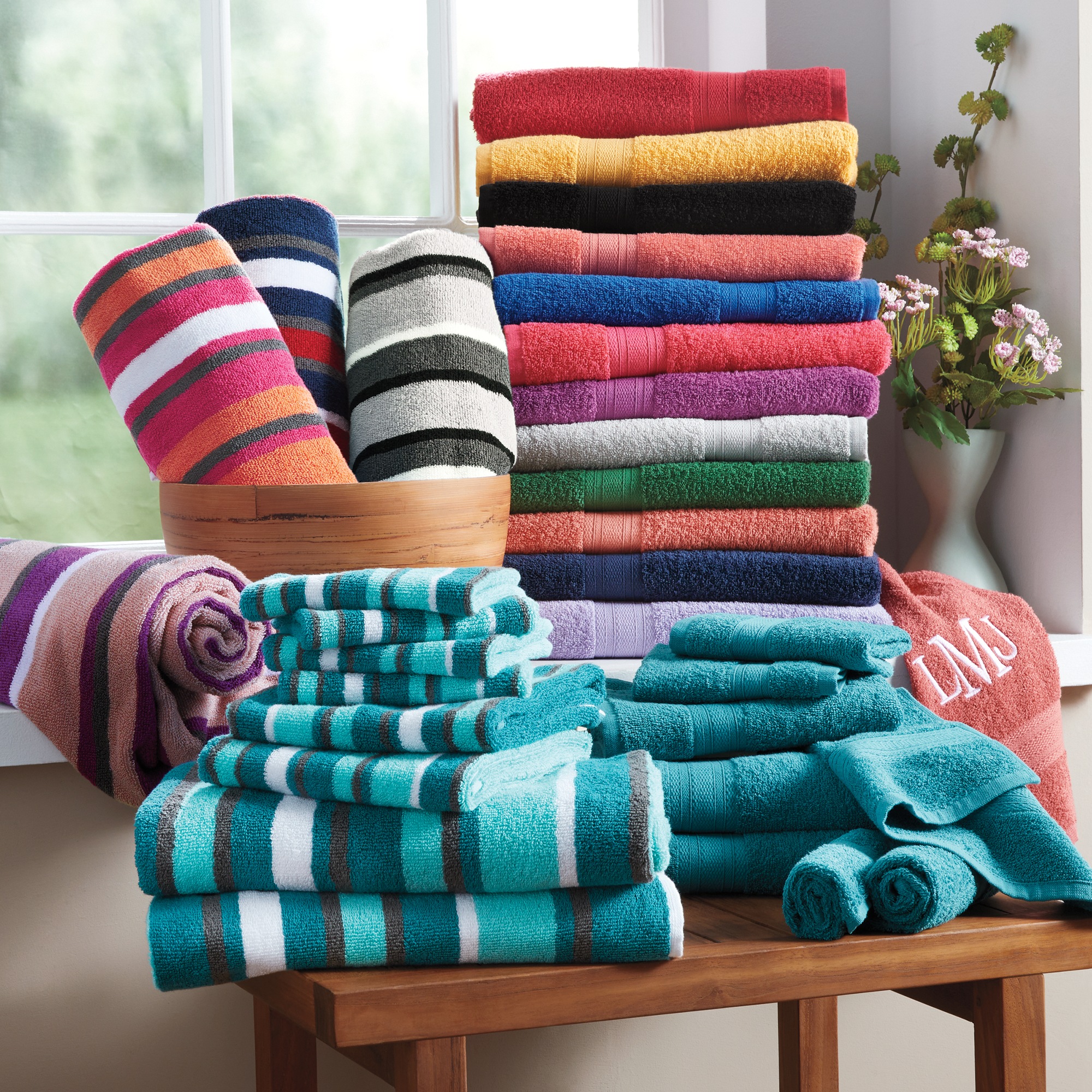 Color Connection Towels 1 Color Connection Towels