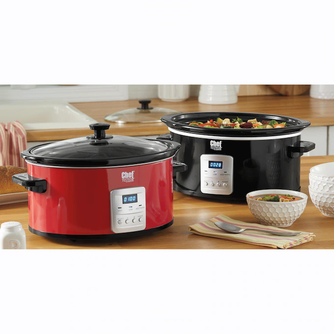 Chef Tested 6-qt. Digital Slow Cooker