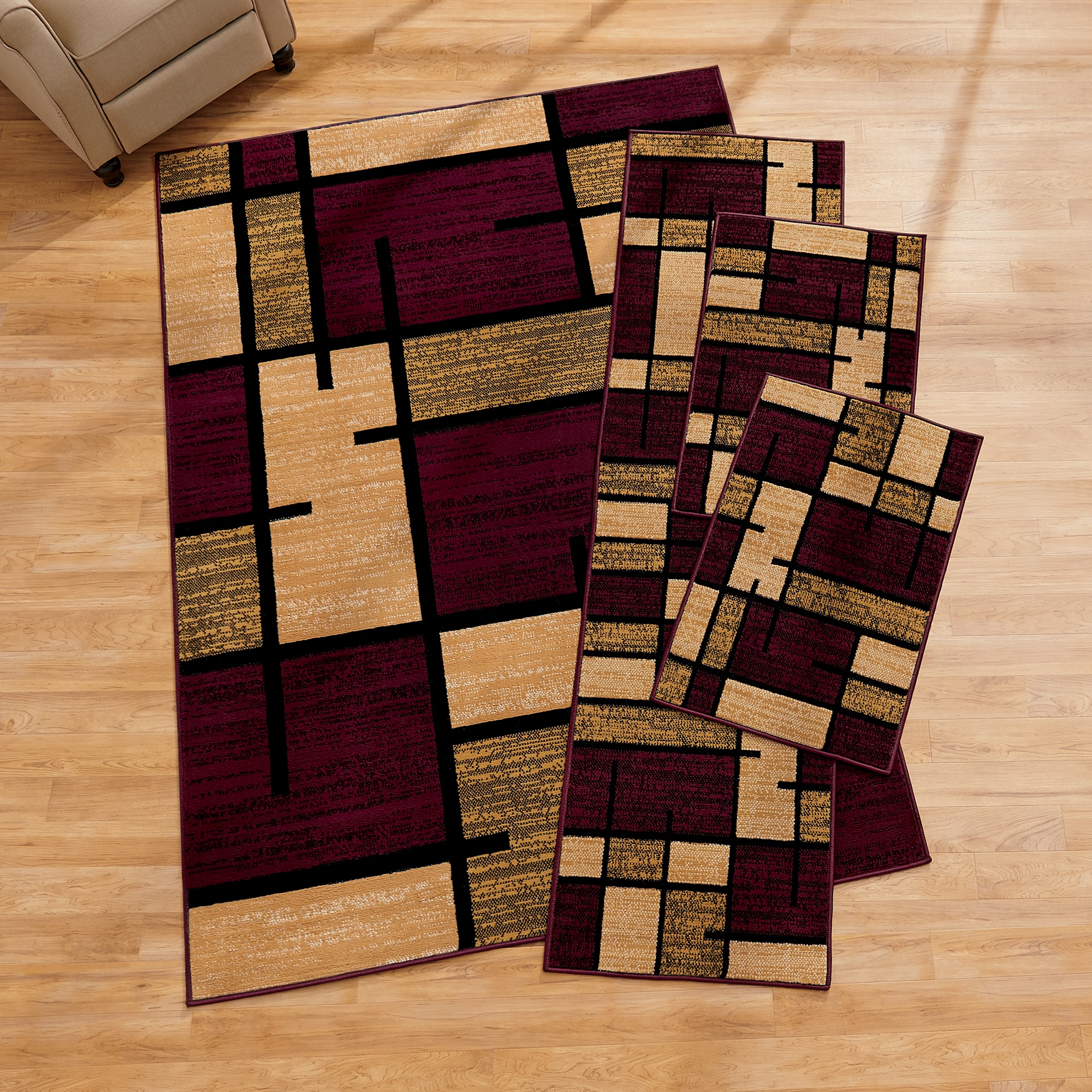 Gilmore 4-Piece Rug Set