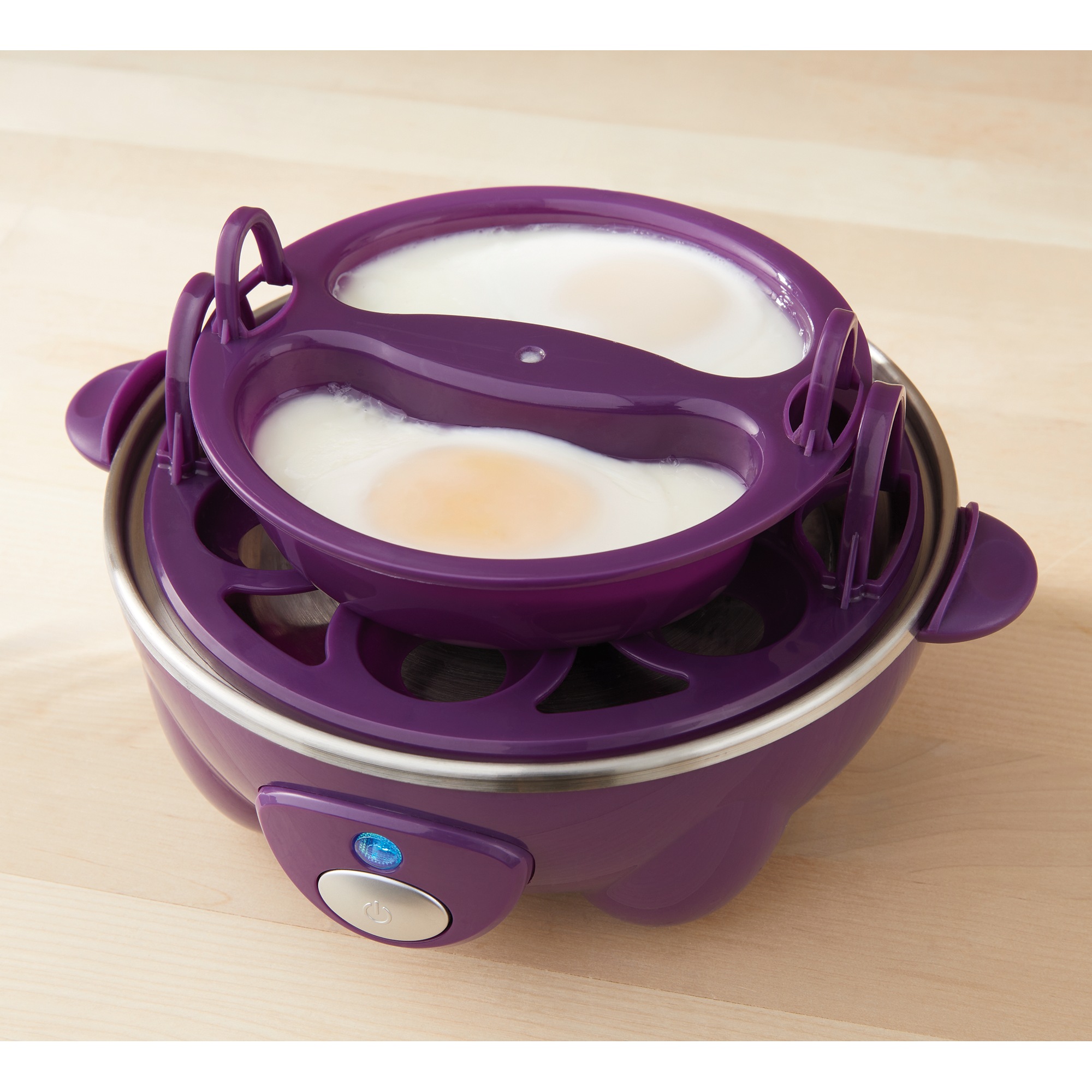 Elite Gourmet 7-Egg Cooker with Timer 4 Elite Gourmet 7-Egg Cooker with Timer