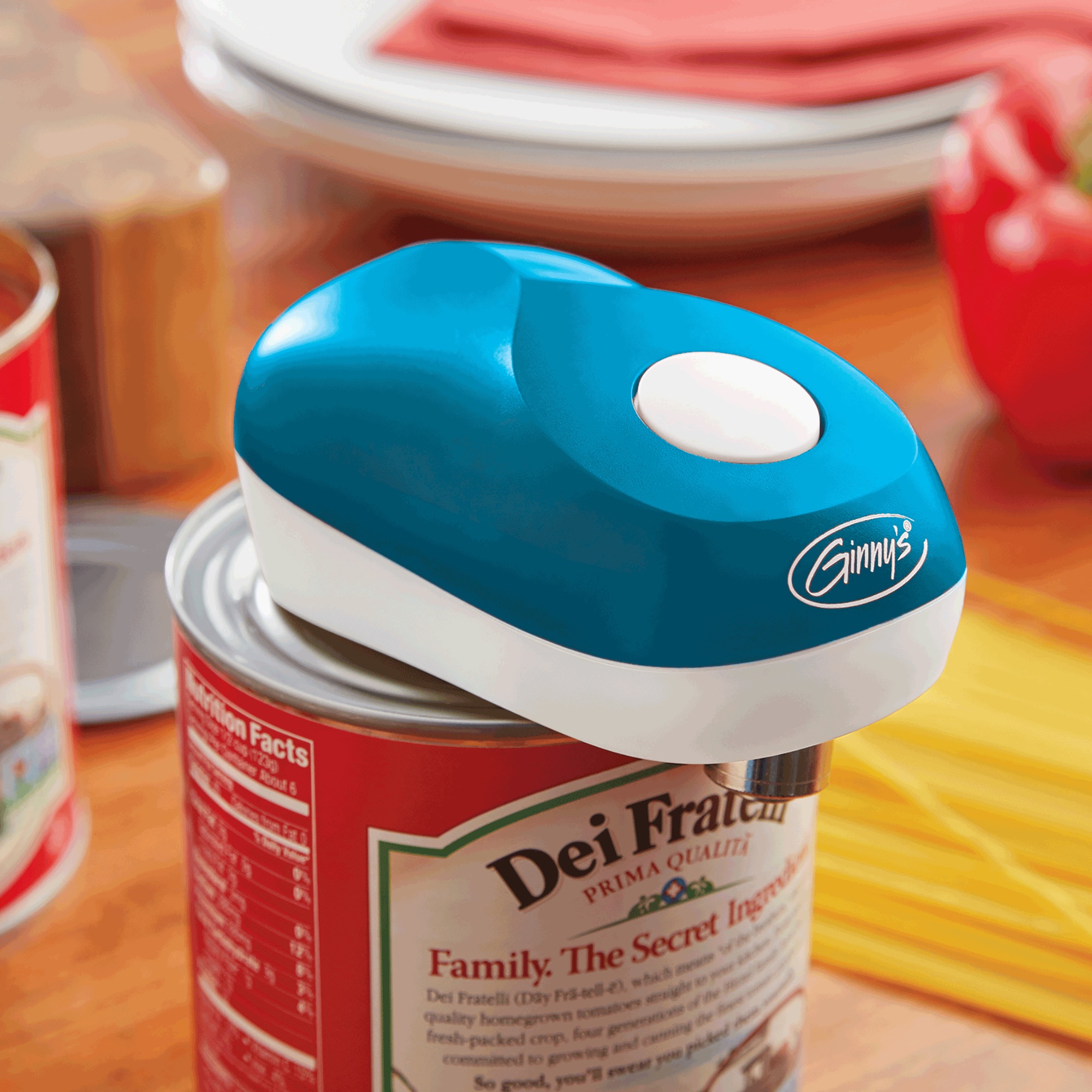 Ginny's Hands-Free Can Opener