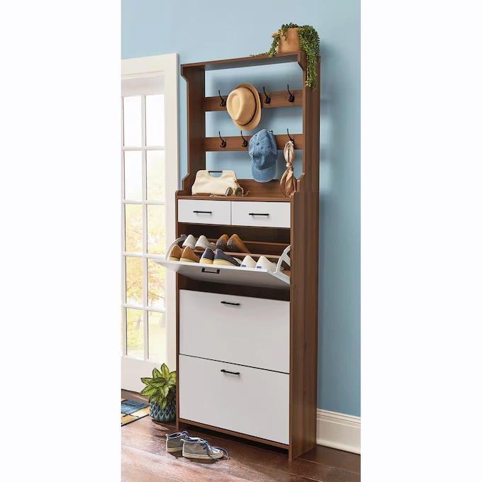 Entryway Hanging and Shoe Storage 1 Entryway Hanging and Shoe Storage