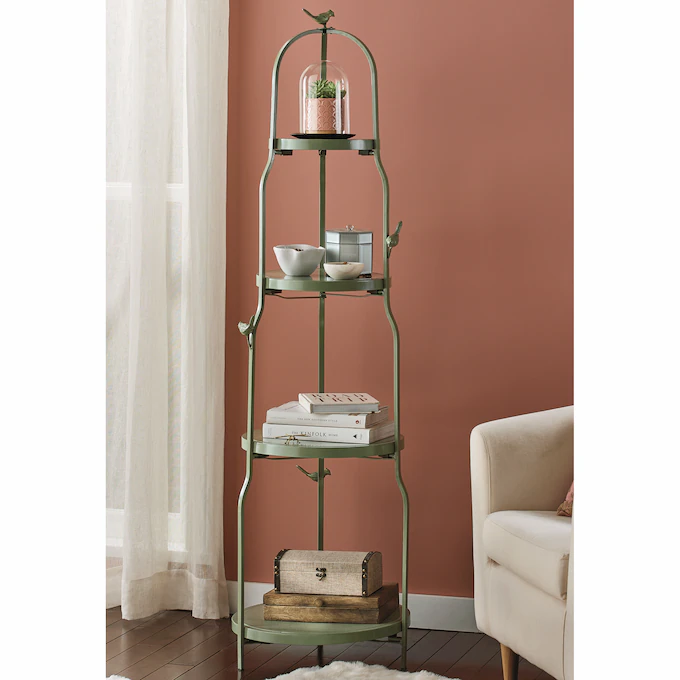 Metal Bird Display Shelf 1 Metal Bird Display Shelf
