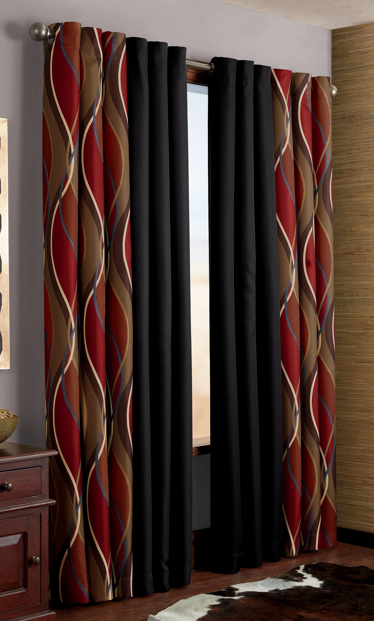 Intersect and Montego Grommet Window Panels