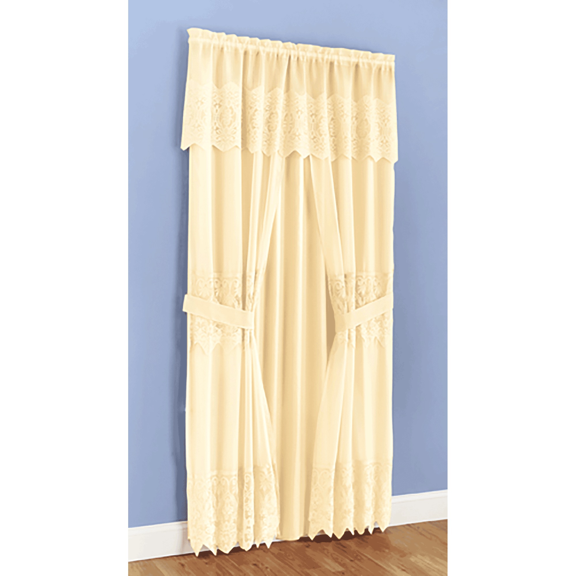 6-Piece Joelle Lace Curtain Set