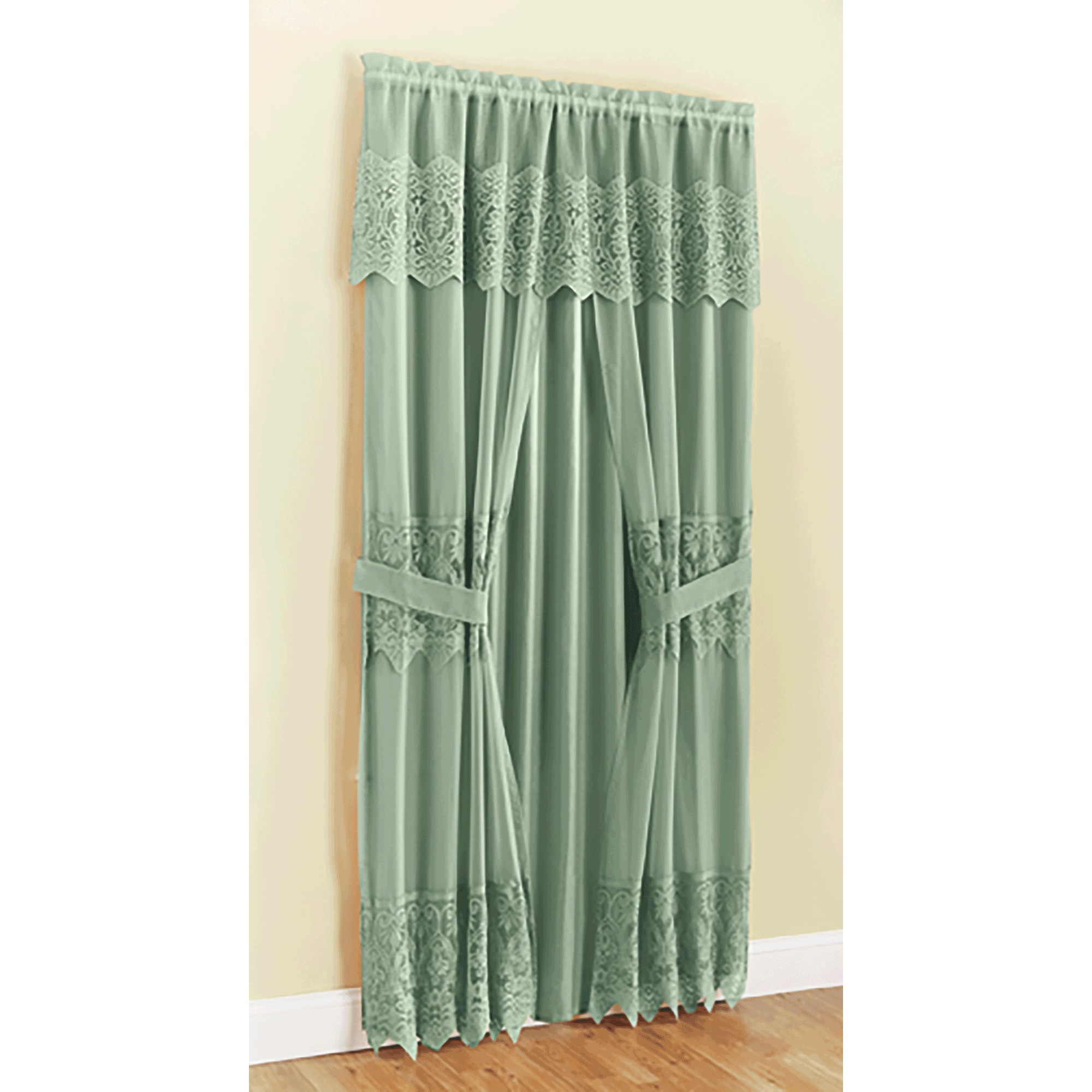 6-Piece Joelle Lace Curtain Set