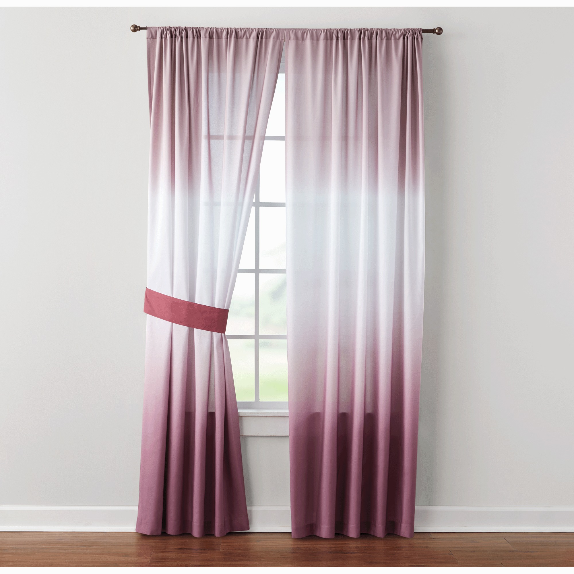 Faith Ombré Semi-Sheer Window Treatments