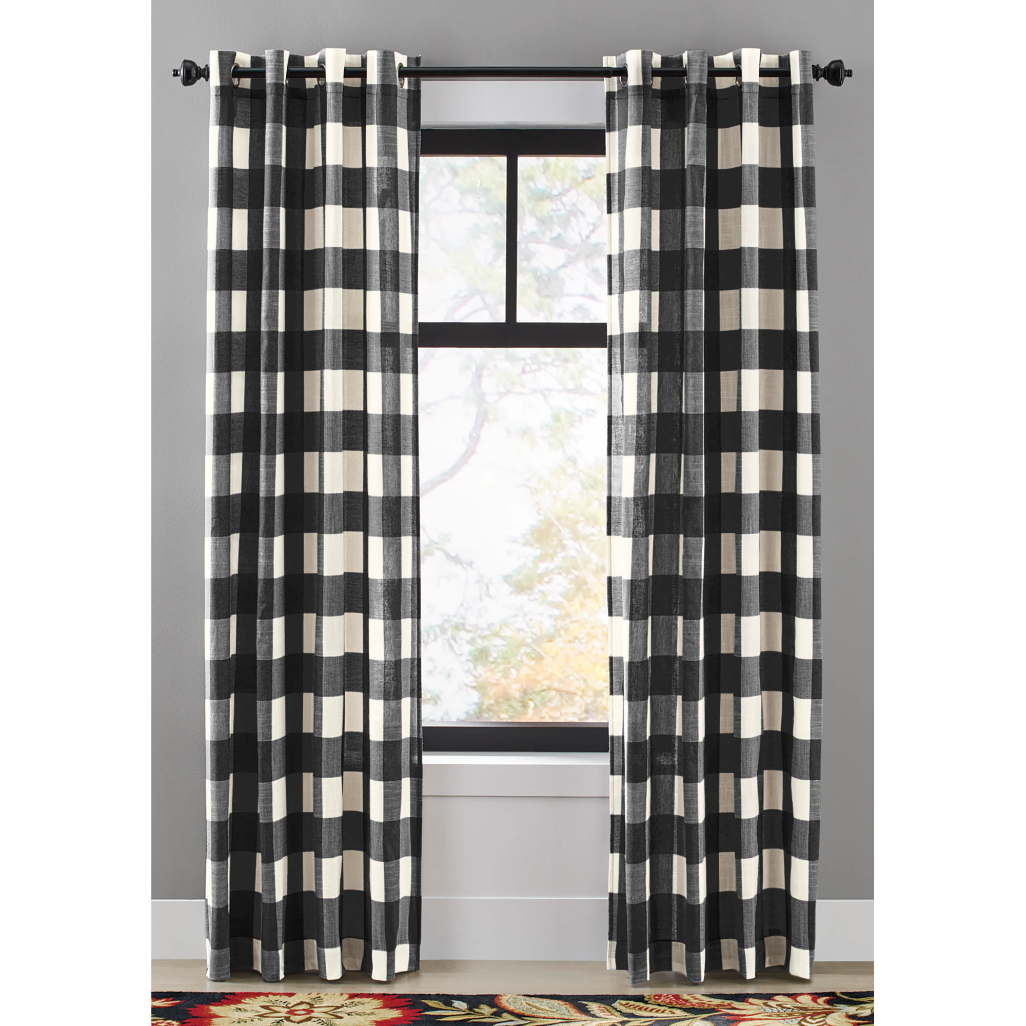 Buffalo Check Window Treatments