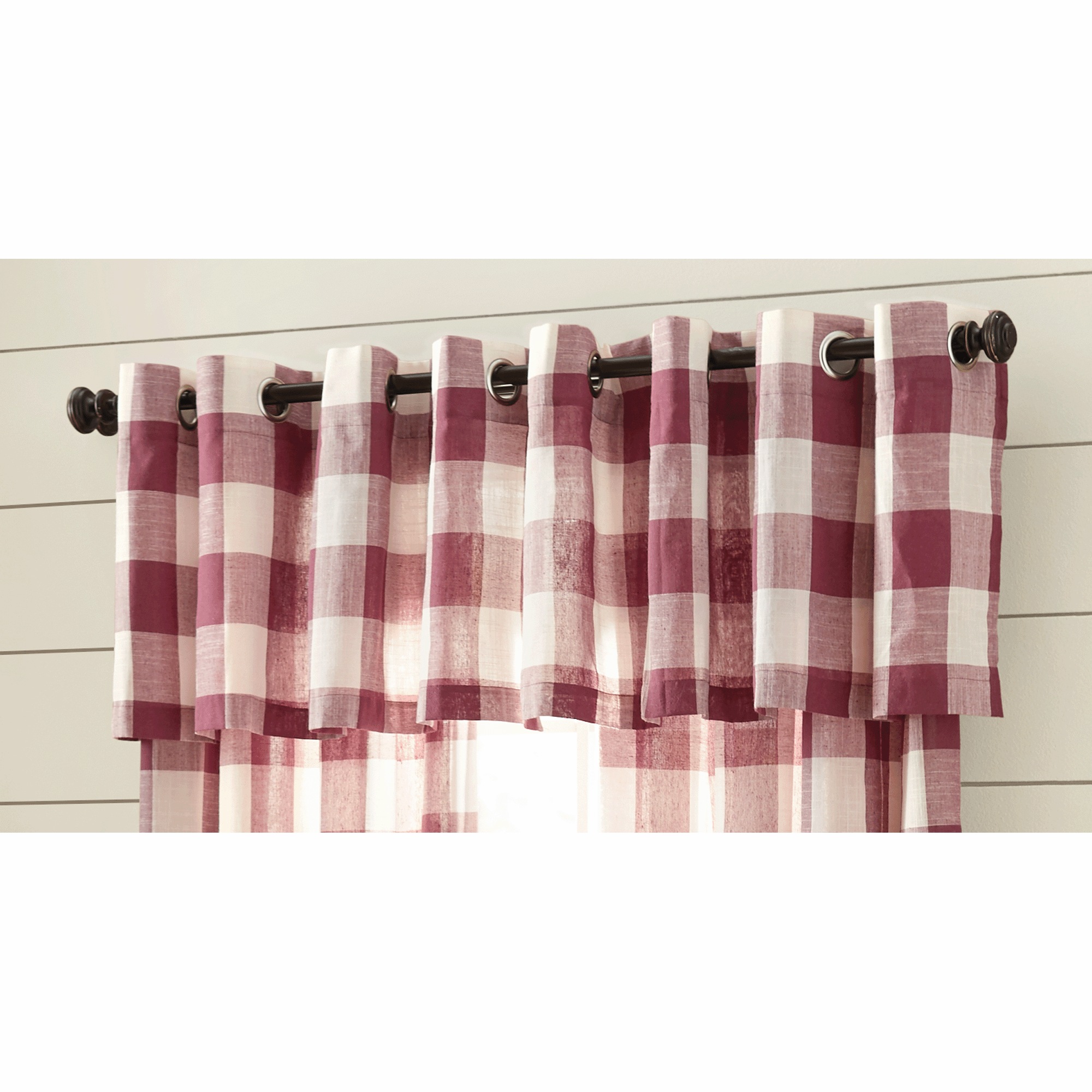 Buffalo Check Window Treatments