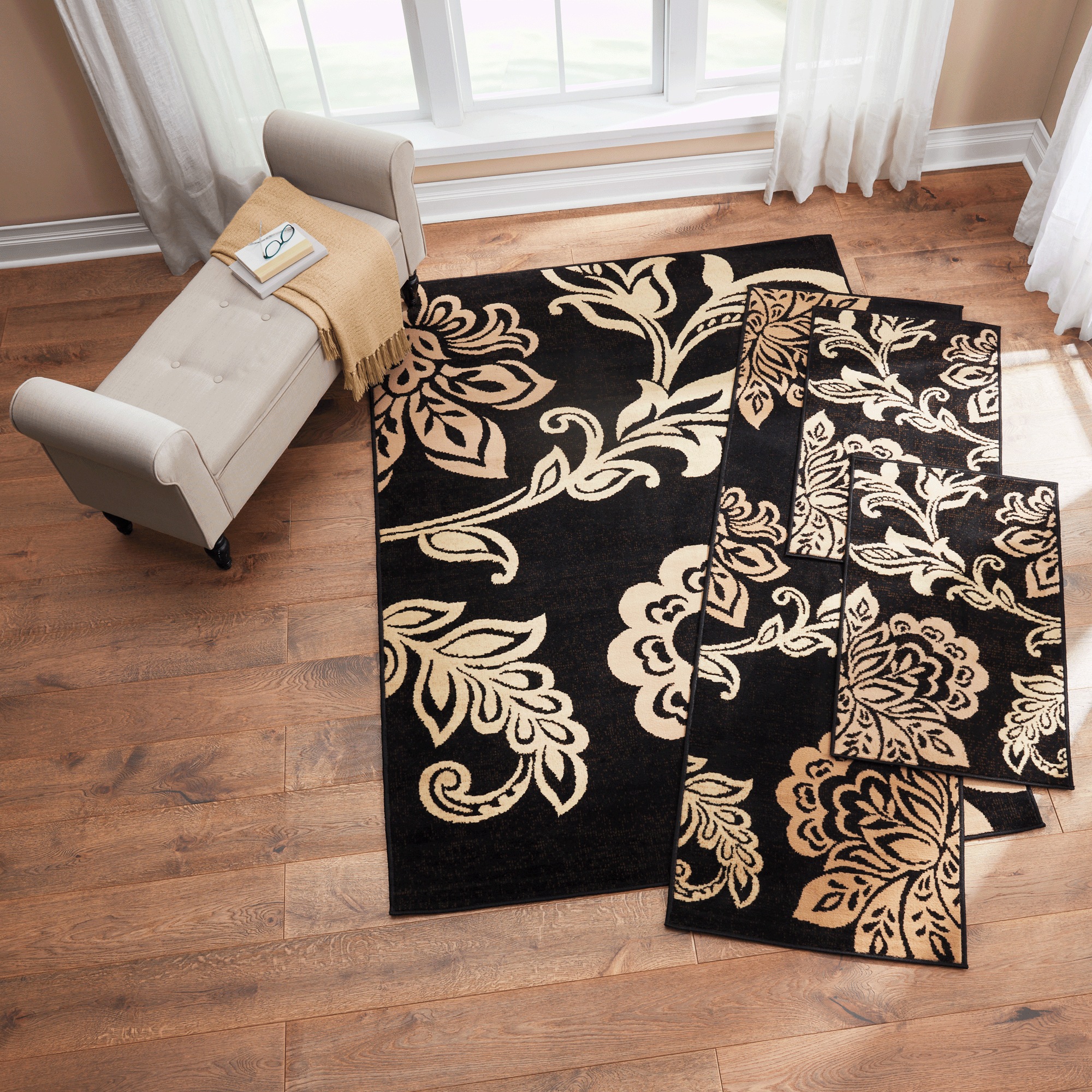 4-Piece Trouseau Rug Set